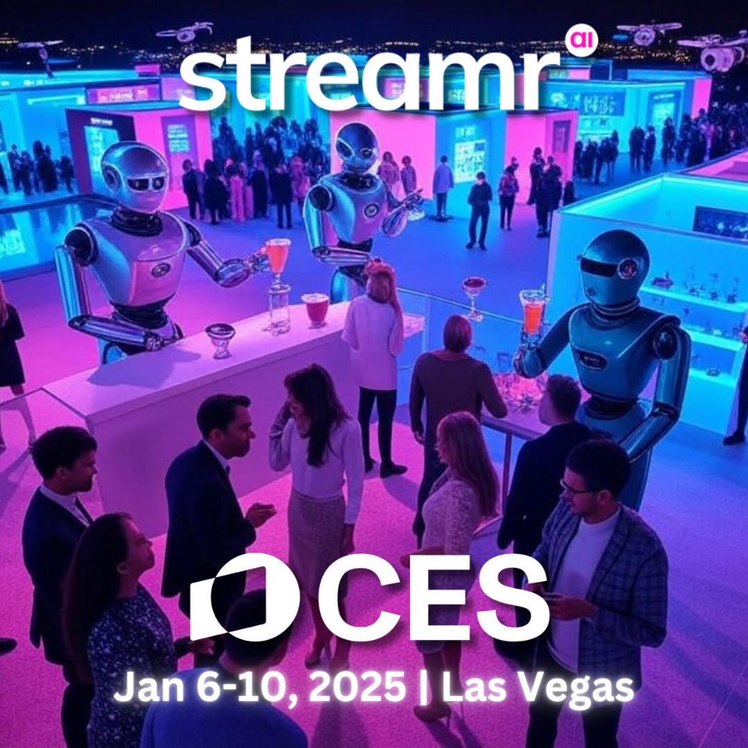 Meet with the streamr.ai team at CES 2025!