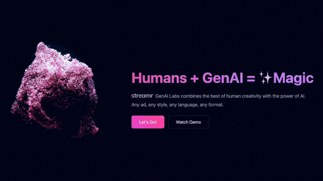 Take CTV Creativity to New Heights with streamr GenAI Labs 🧪