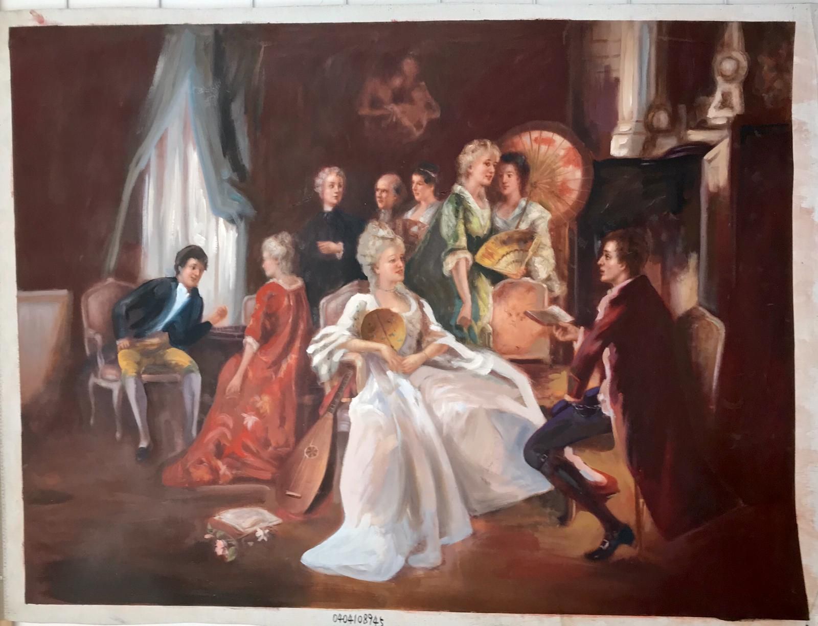Personnages classiques lors d'un événement