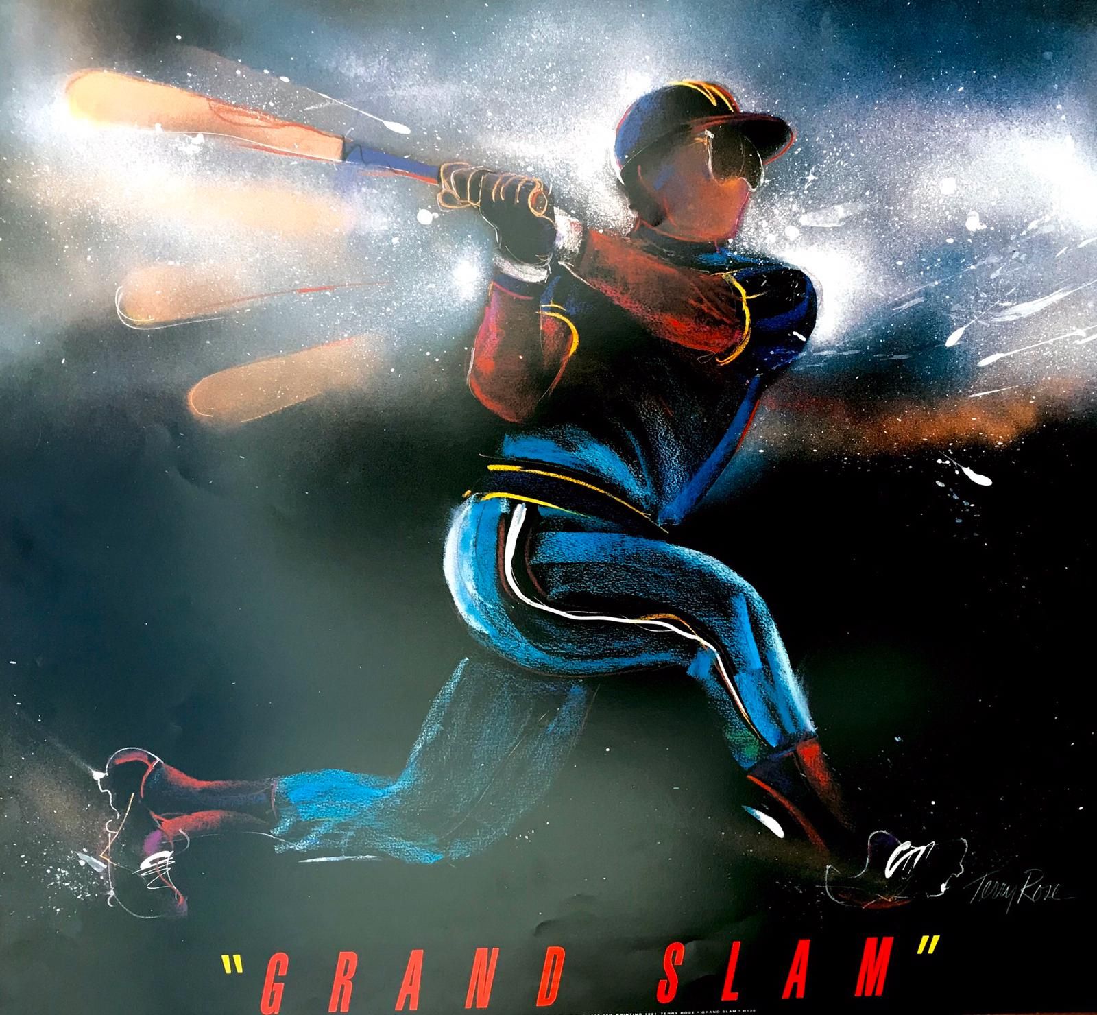 Affiche de baseball « GRAND SLAM »