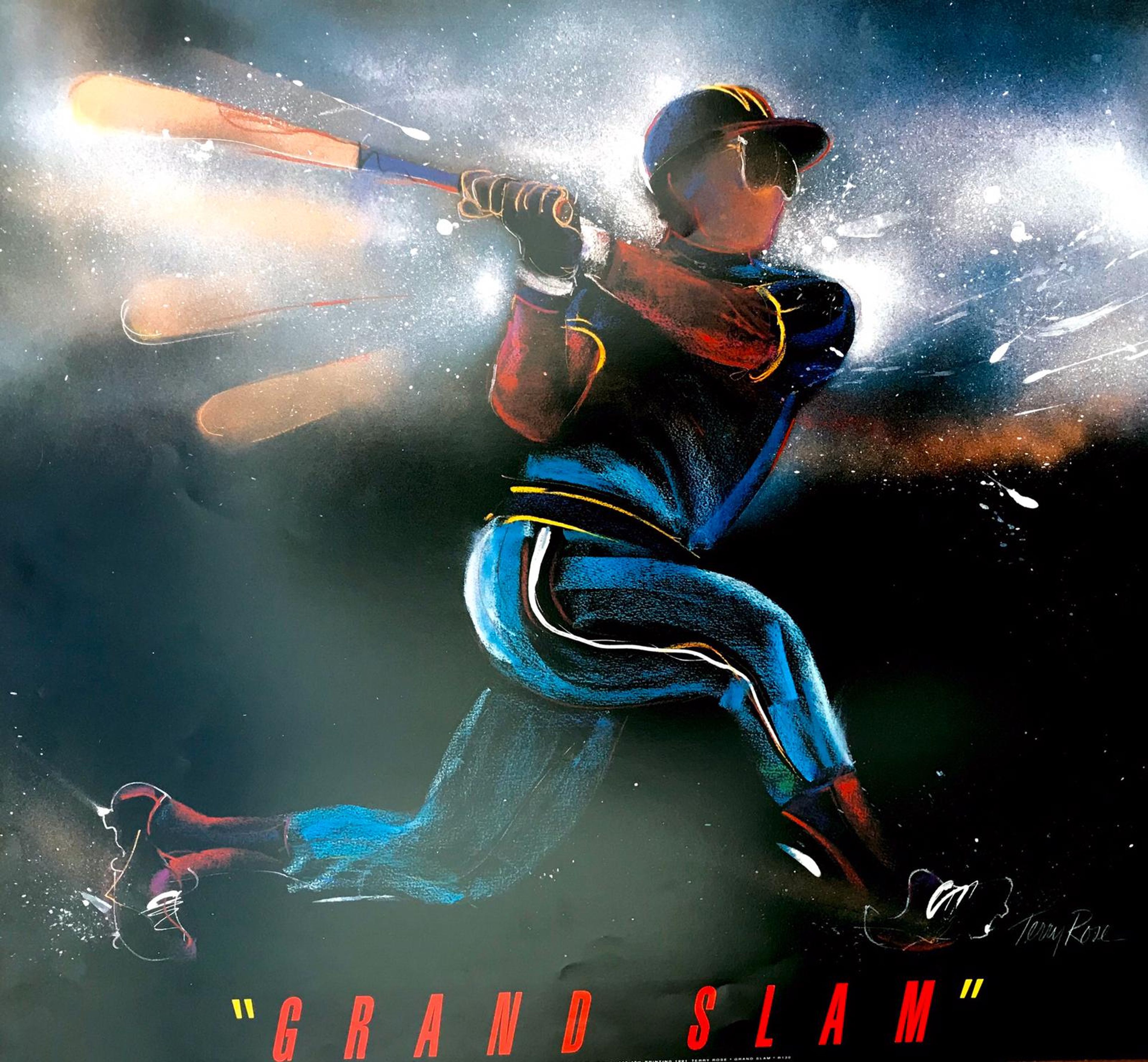 Affiche de baseball « GRAND SLAM »