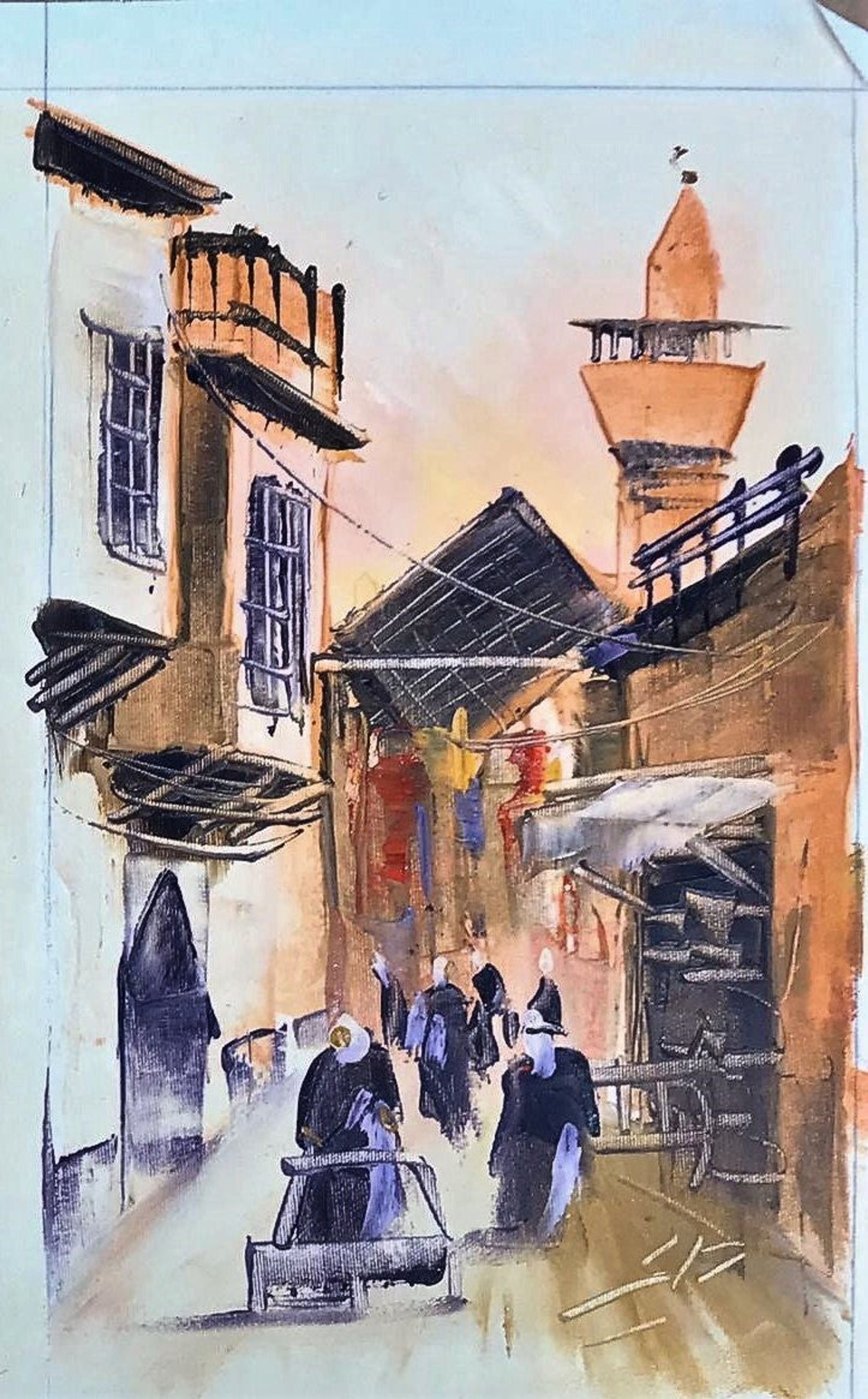 Vieilles rues de Shanashil, Irak