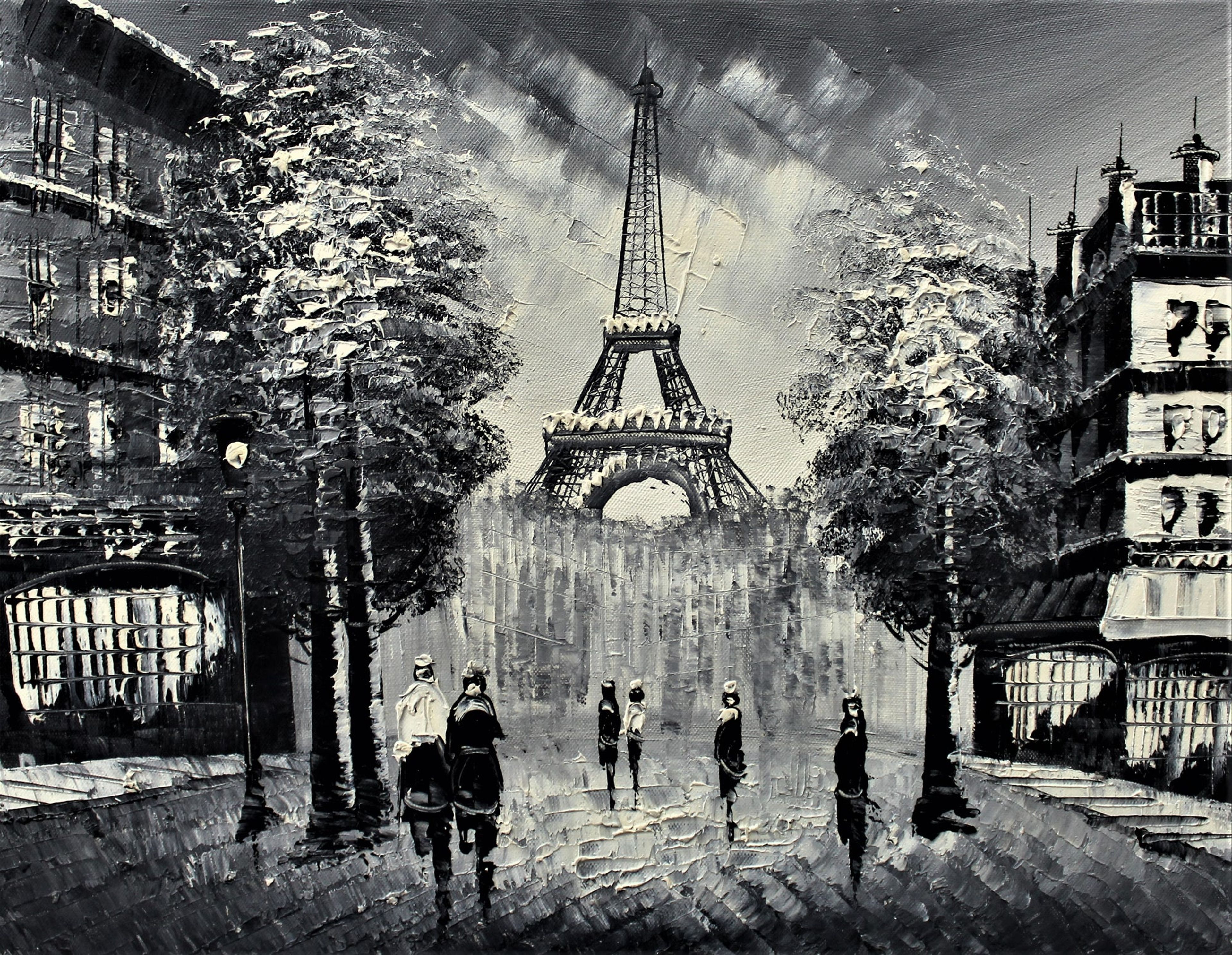 Dans les rues de Paris, France