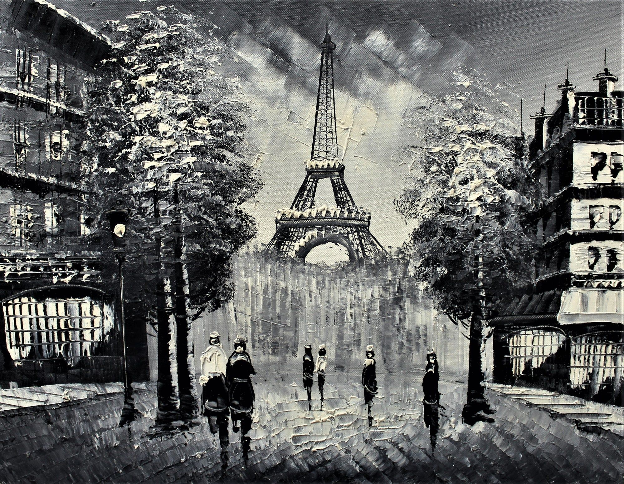 Dans les rues de Paris, France