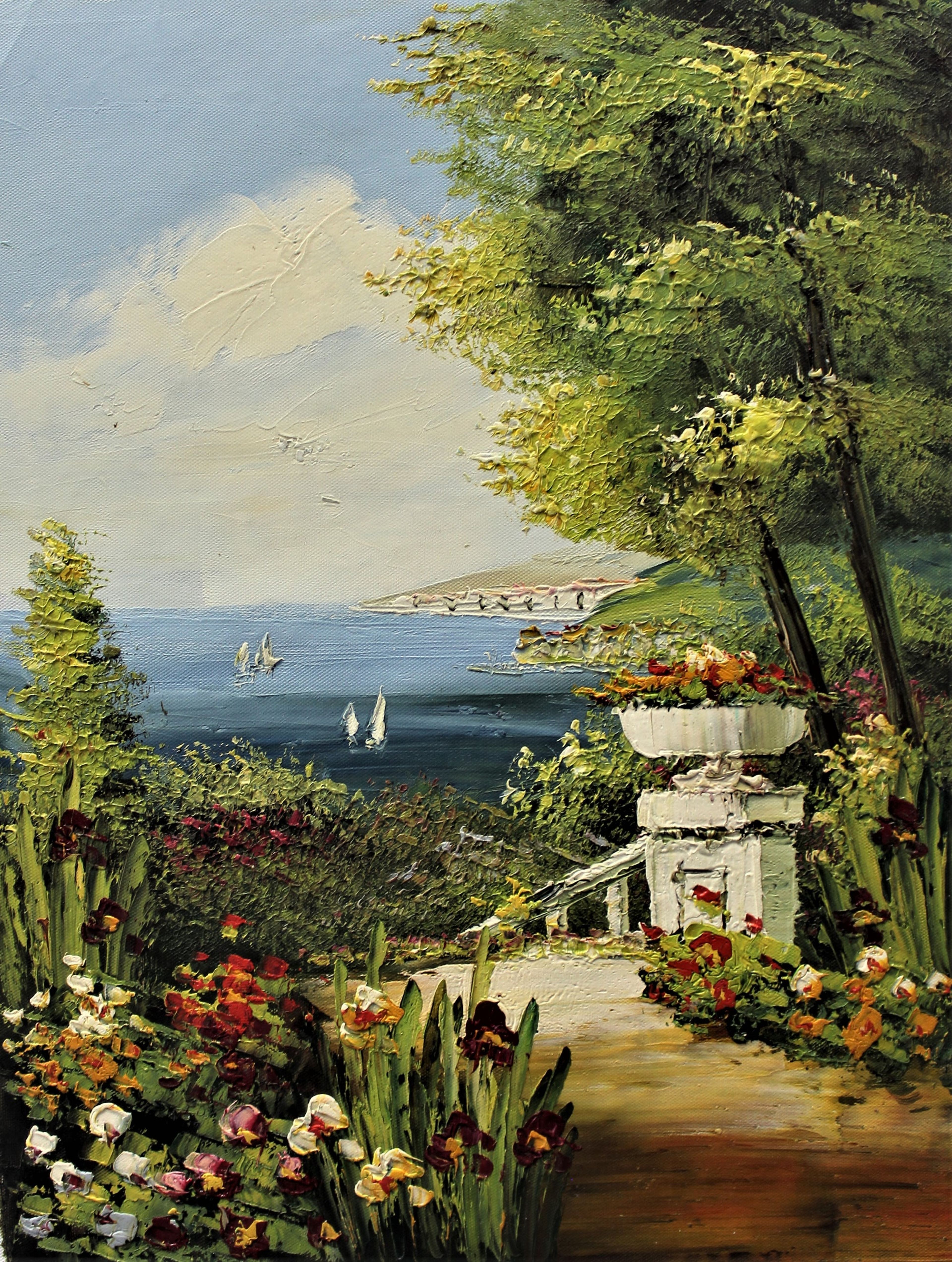 Jardin avec vue