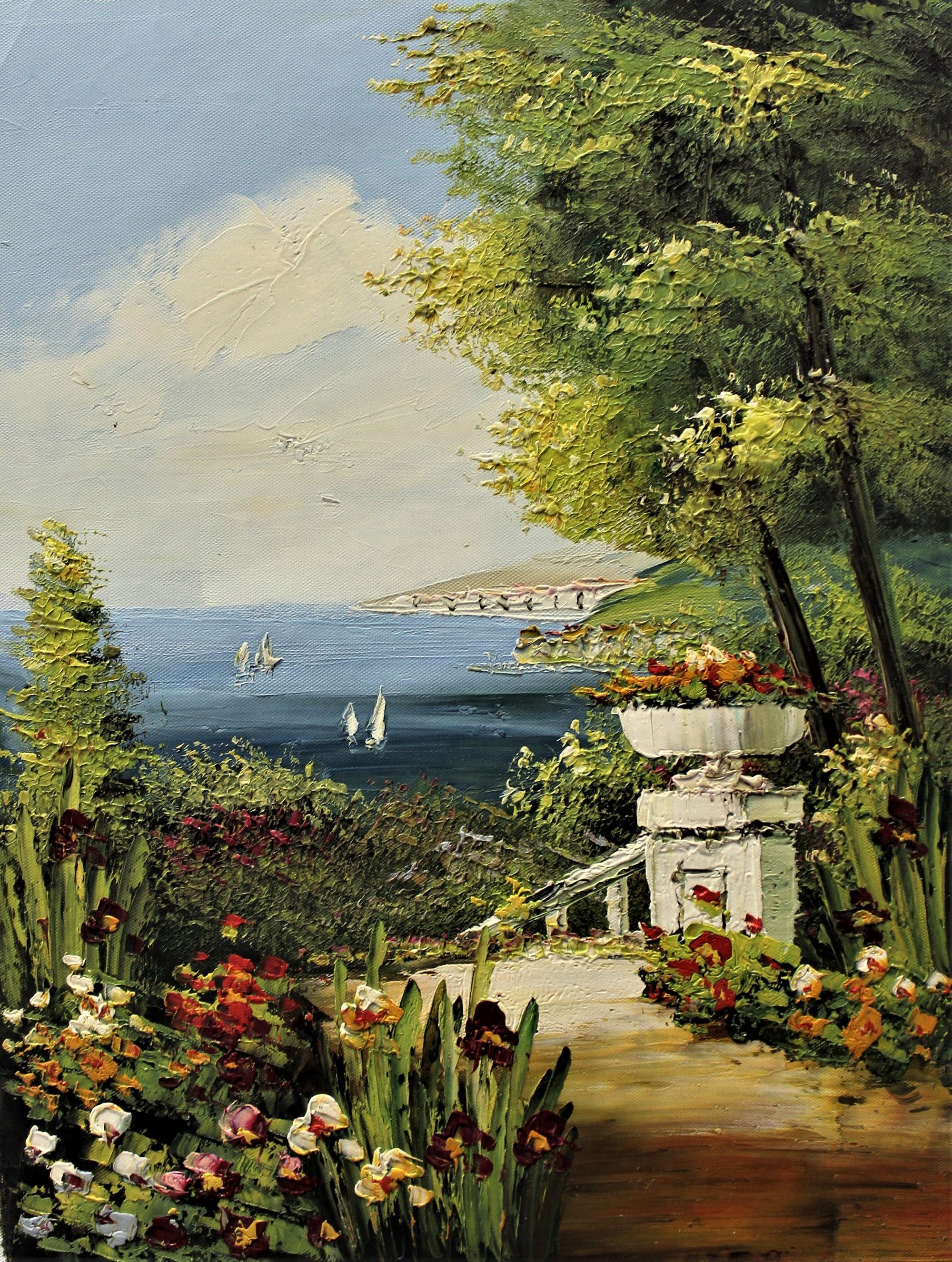 Jardin avec vue
