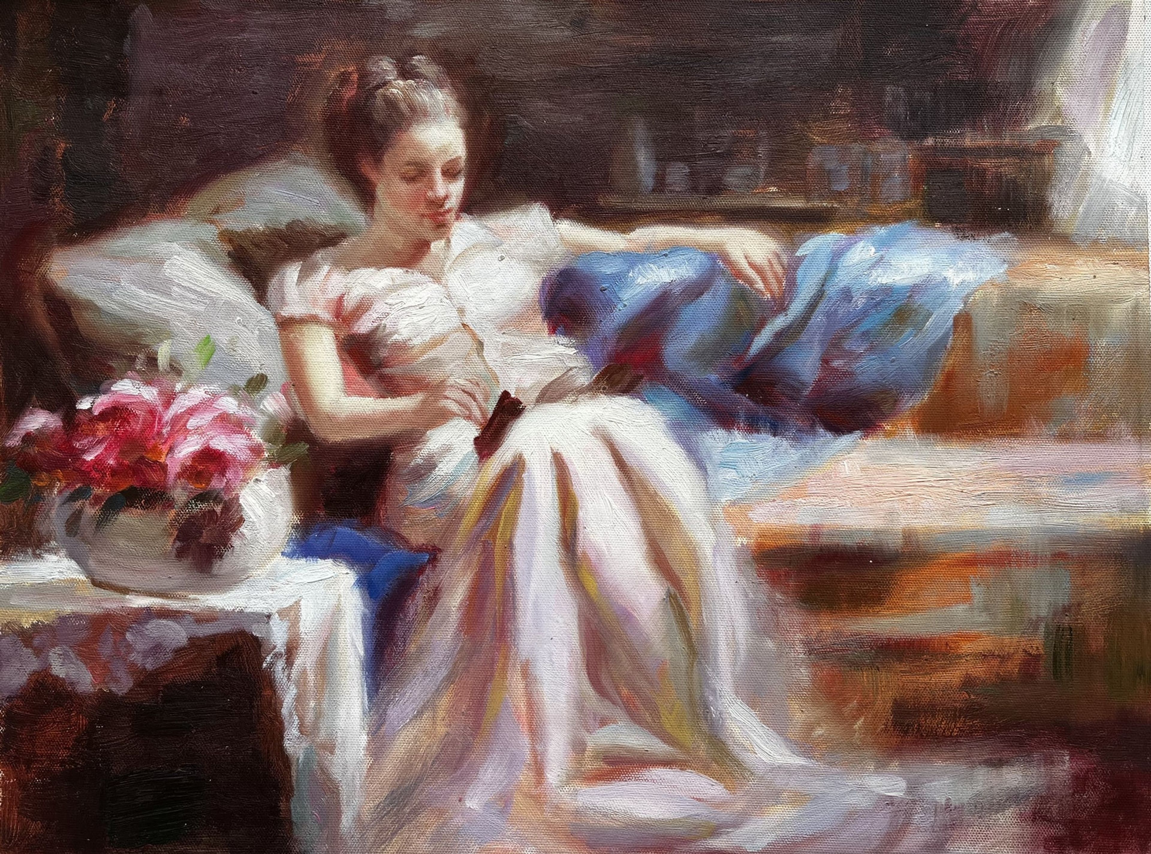 Reproduction de peinture à l'huile