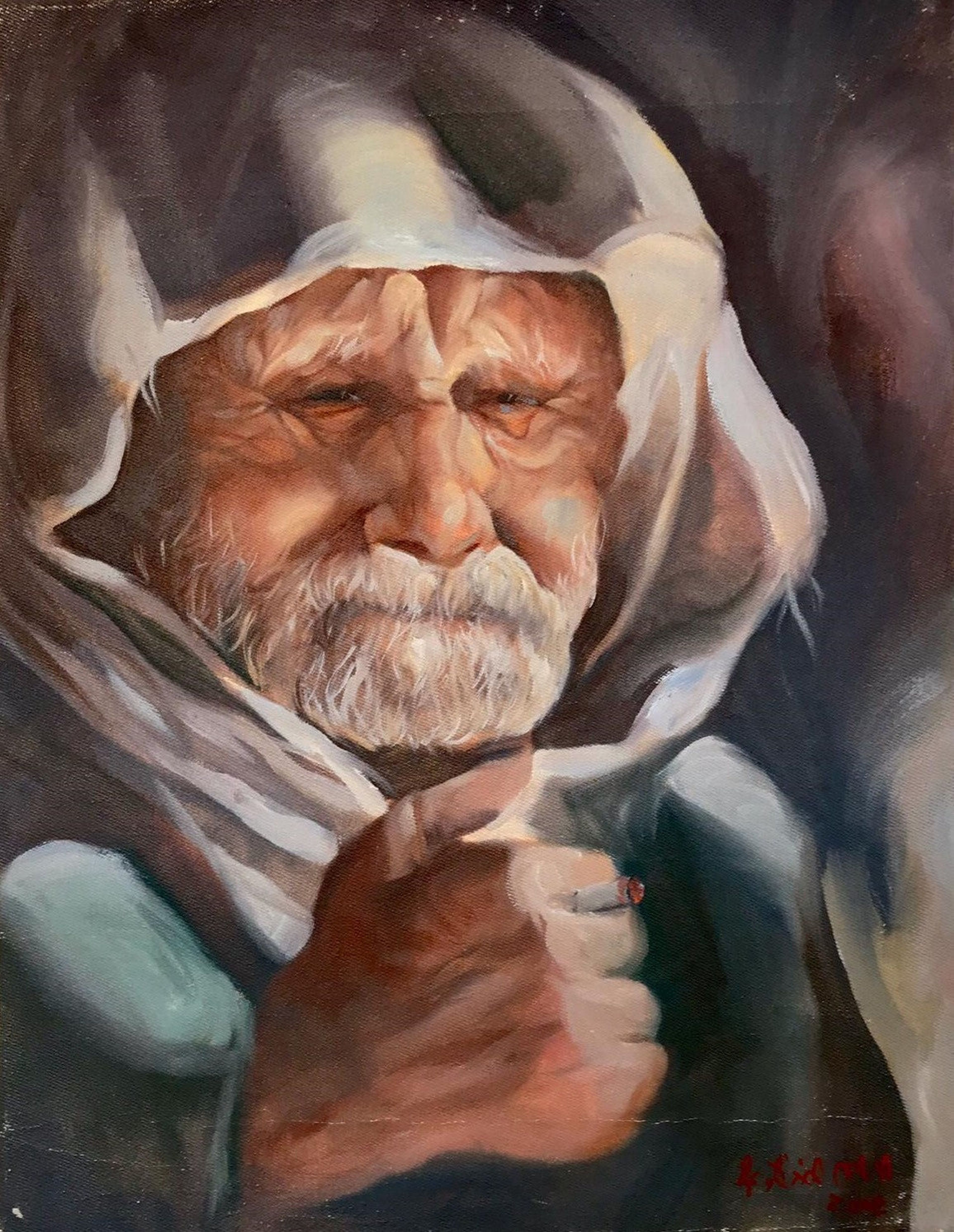Portrait d'un vieil homme