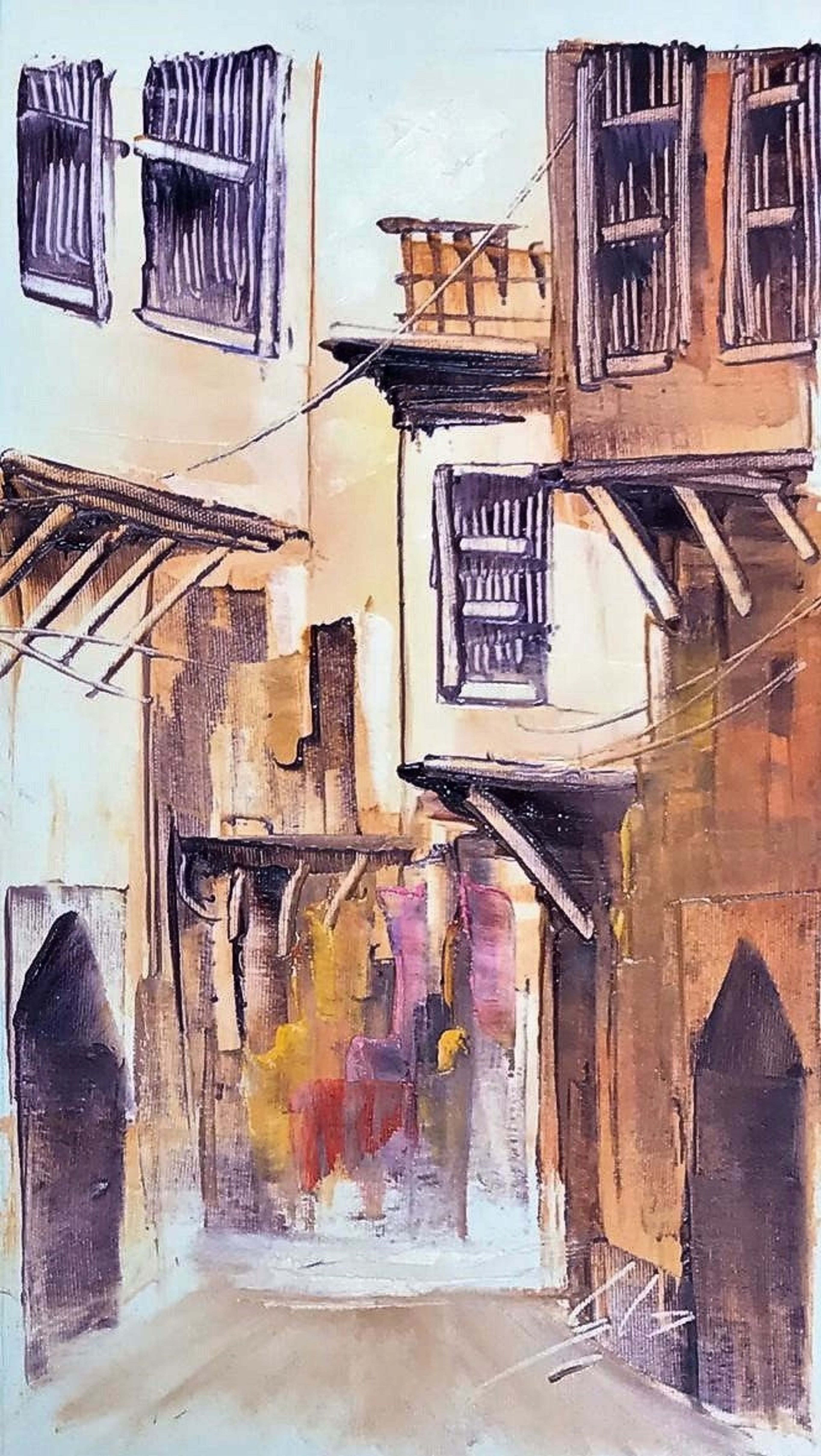 Vieilles rues de Shanashil, Irak