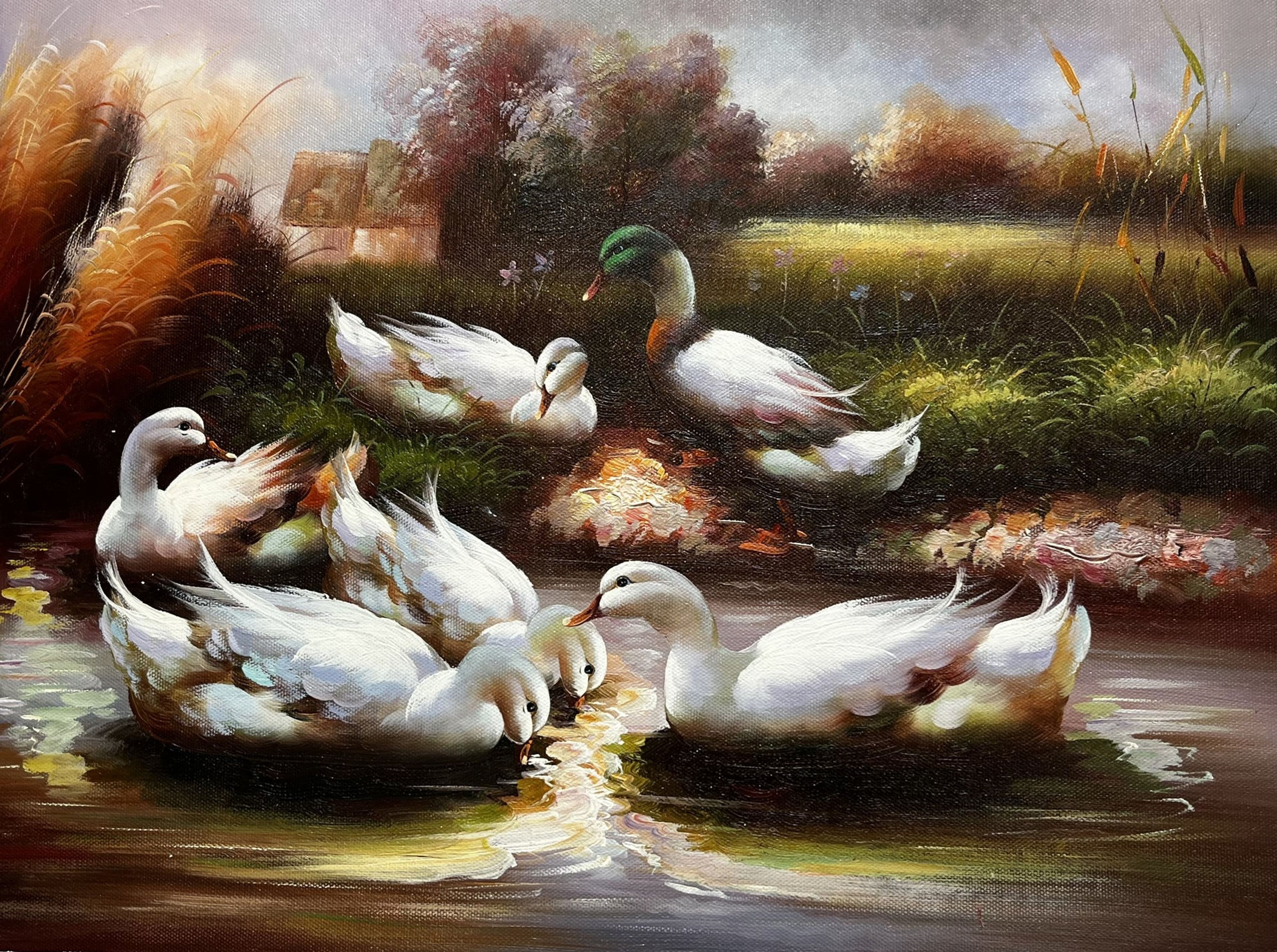 Reproduction de peinture à l'huile