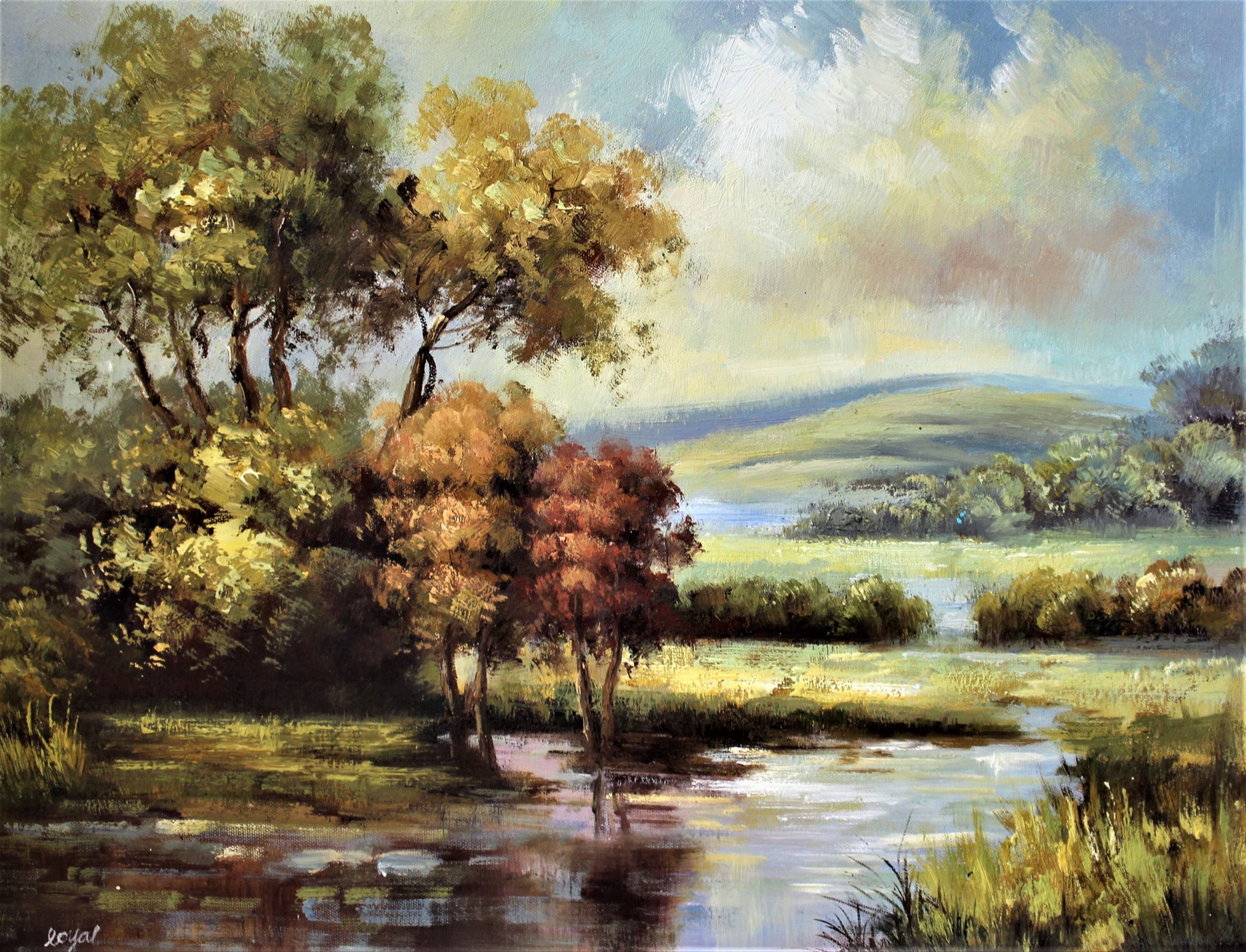 Reproduction de peinture à l'huile