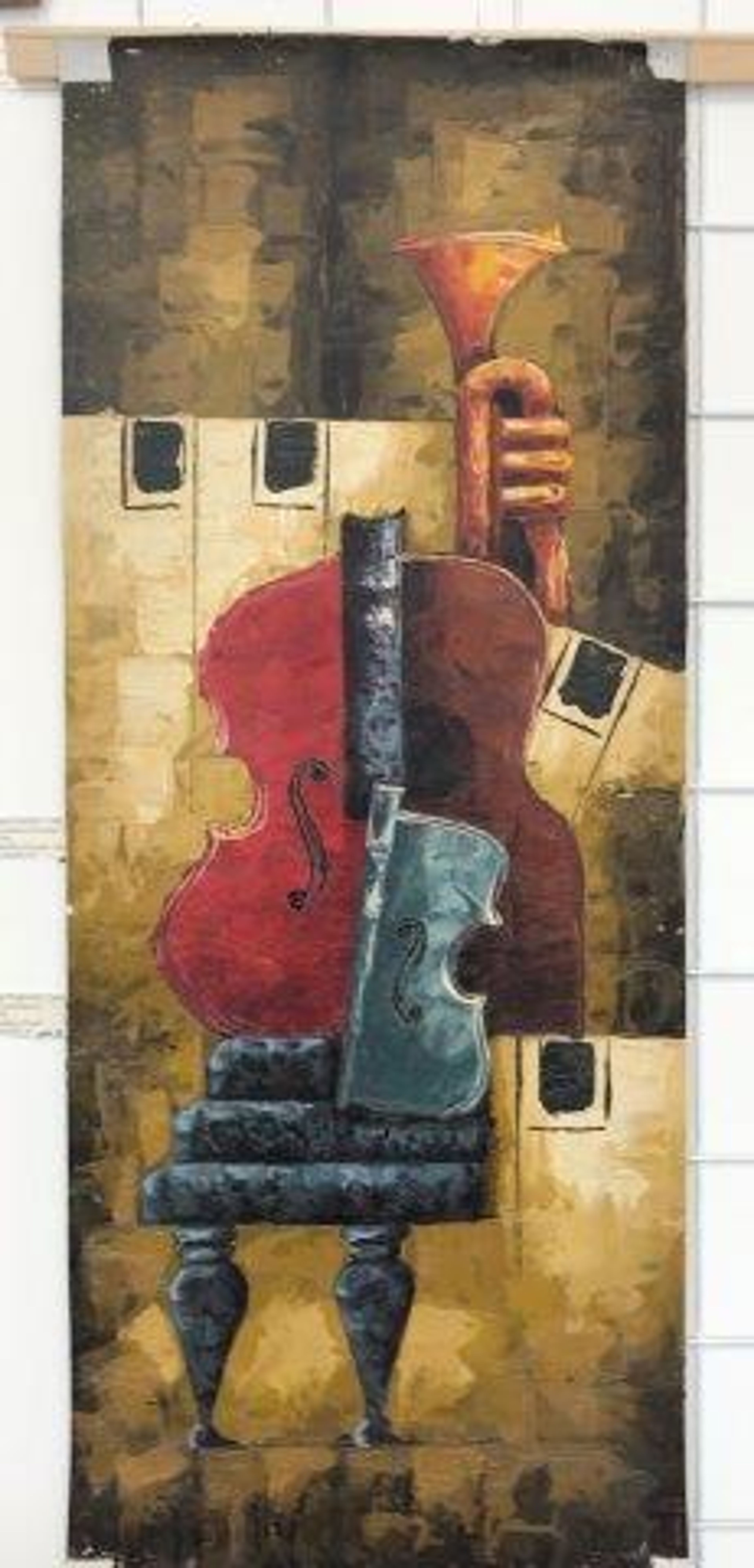 Instruments de musique abstraits