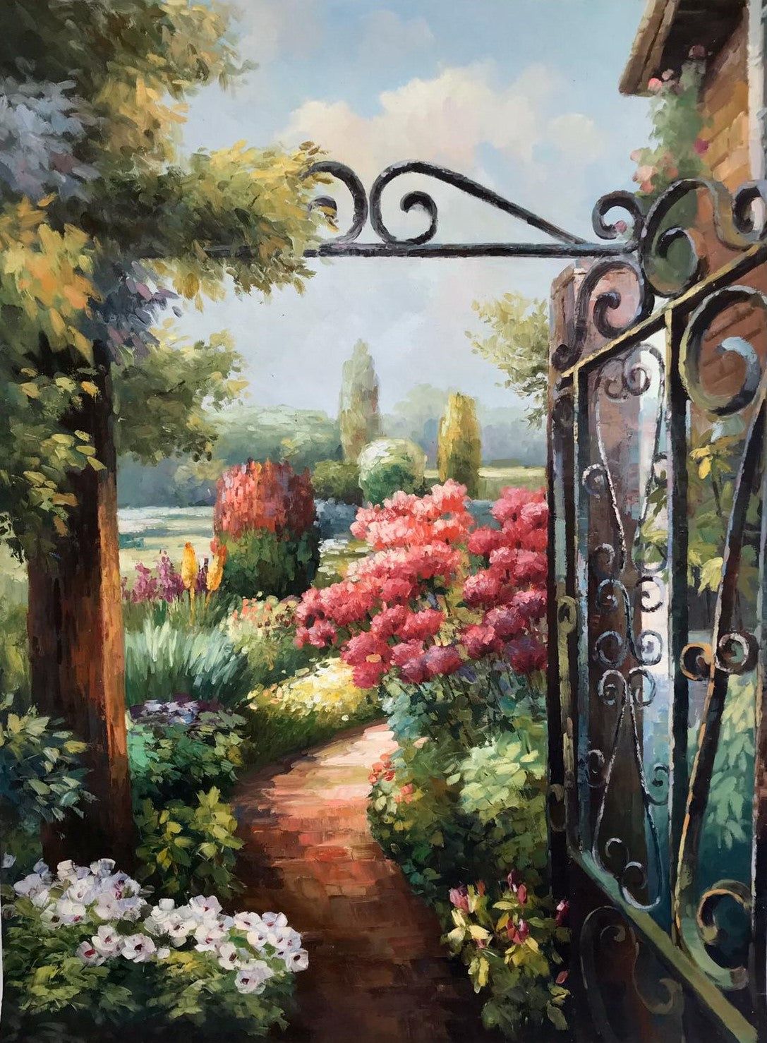Entrée du jardin