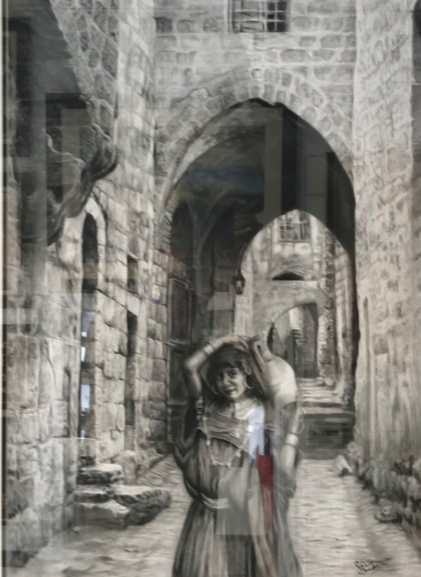 Femme à Jérusalem