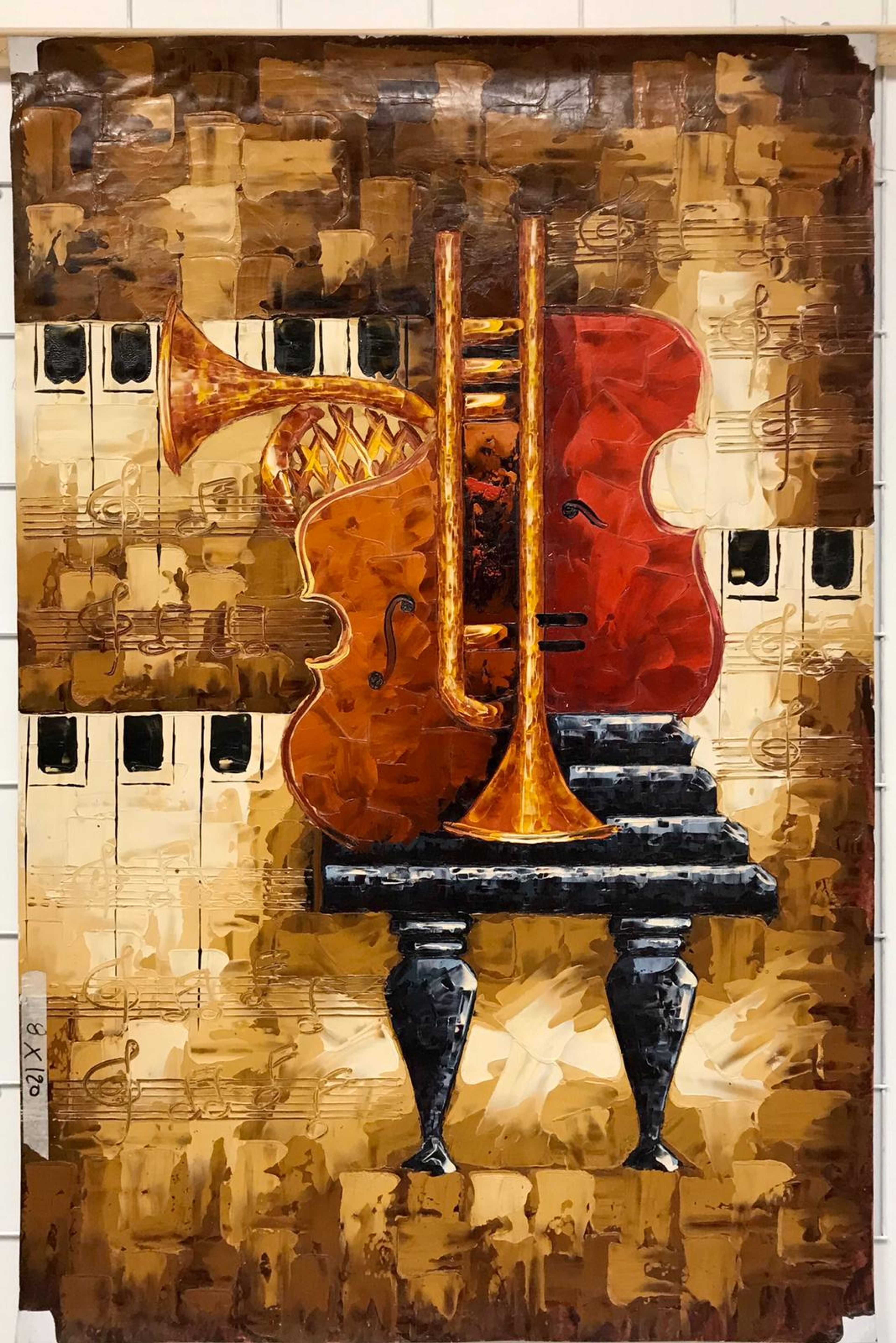 Instruments de musique abstraits