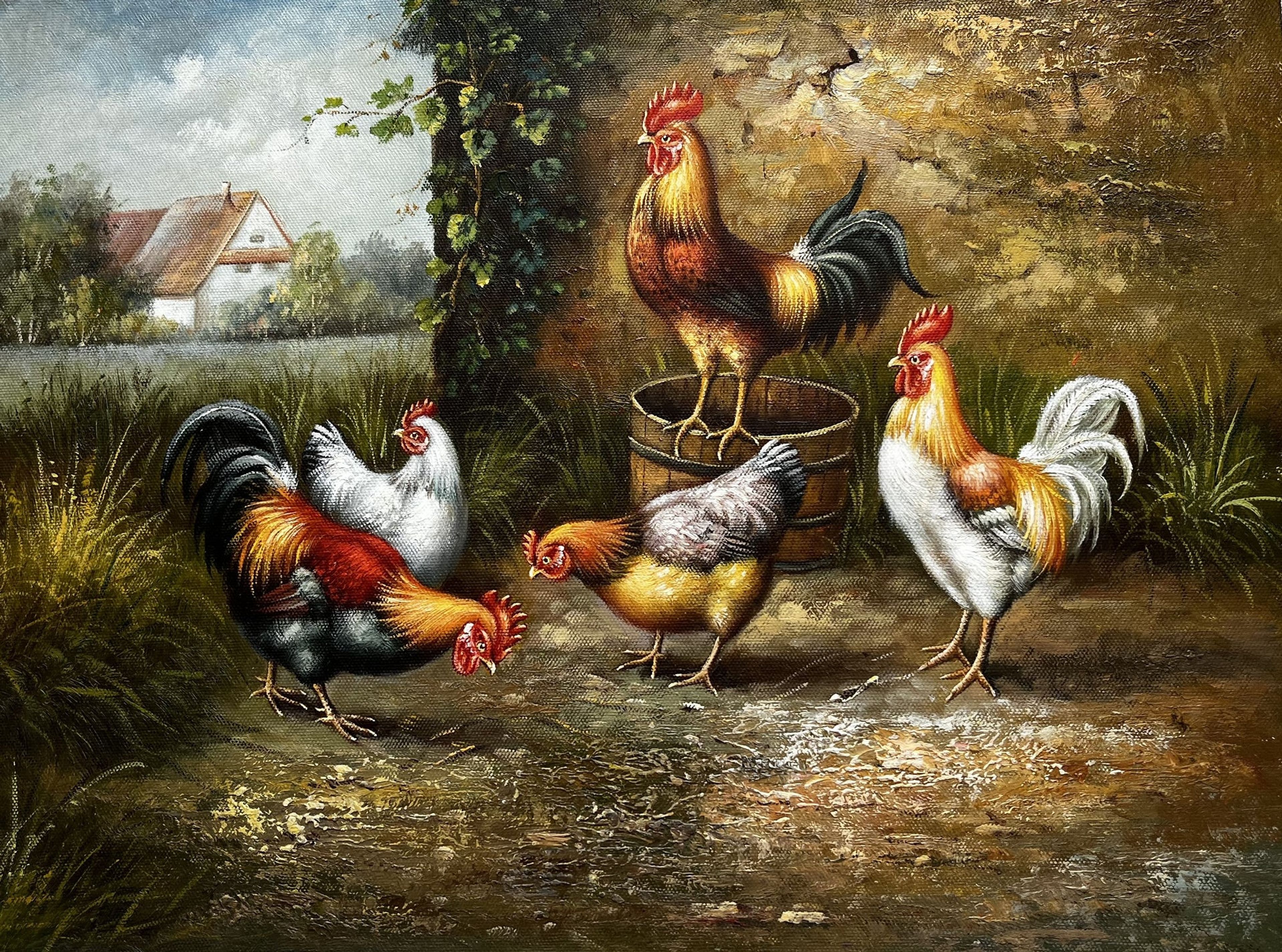 Reproduction de peinture à l'huile