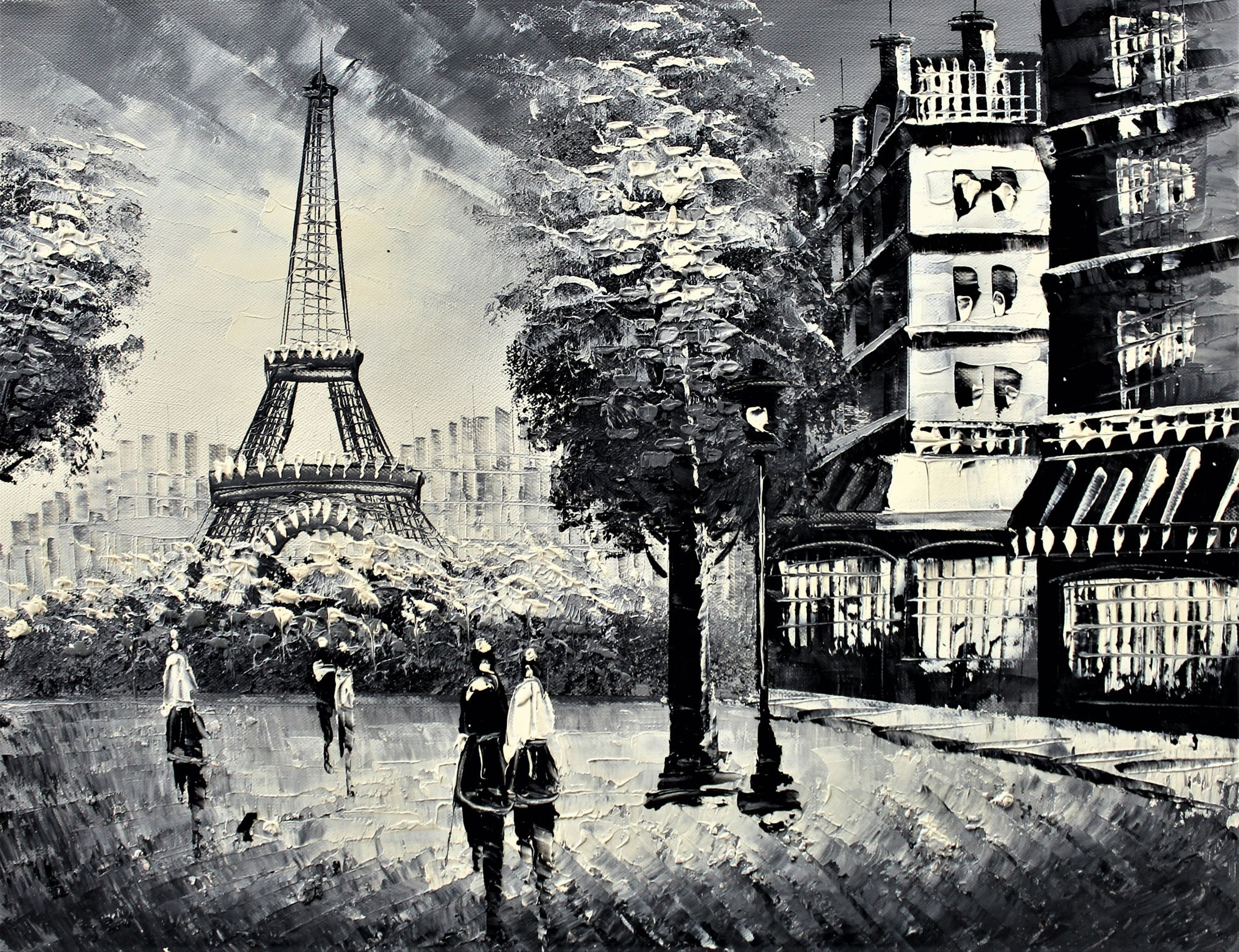Vue de la tour Eiffel