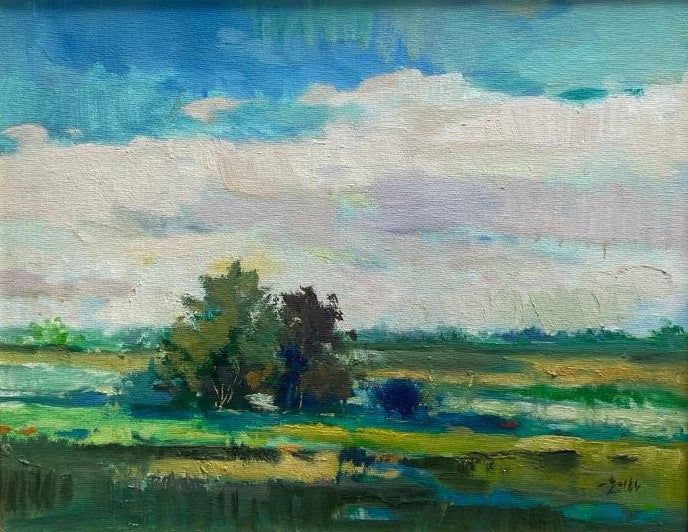 Paysage de prairie