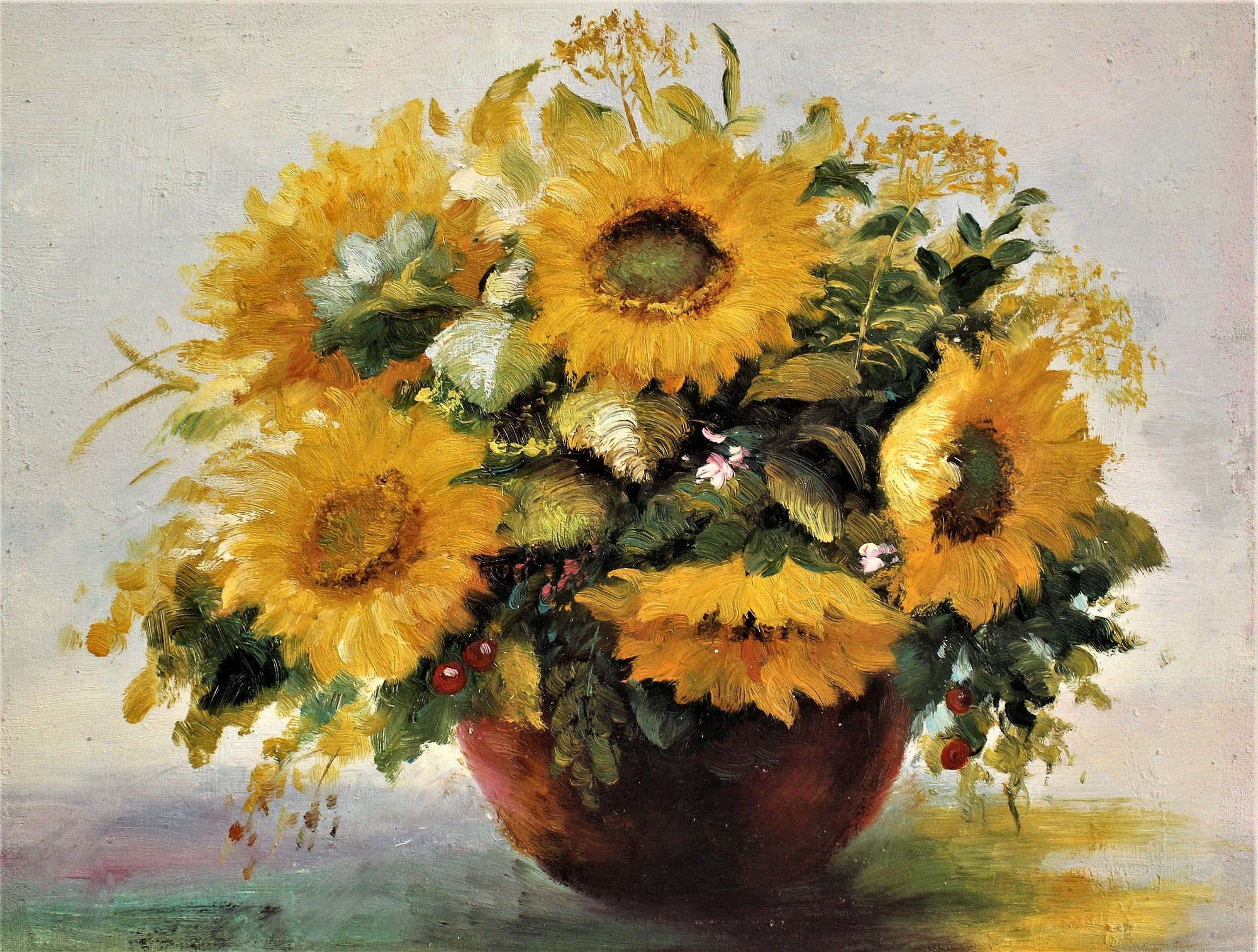 Petit bouquet de tournesols