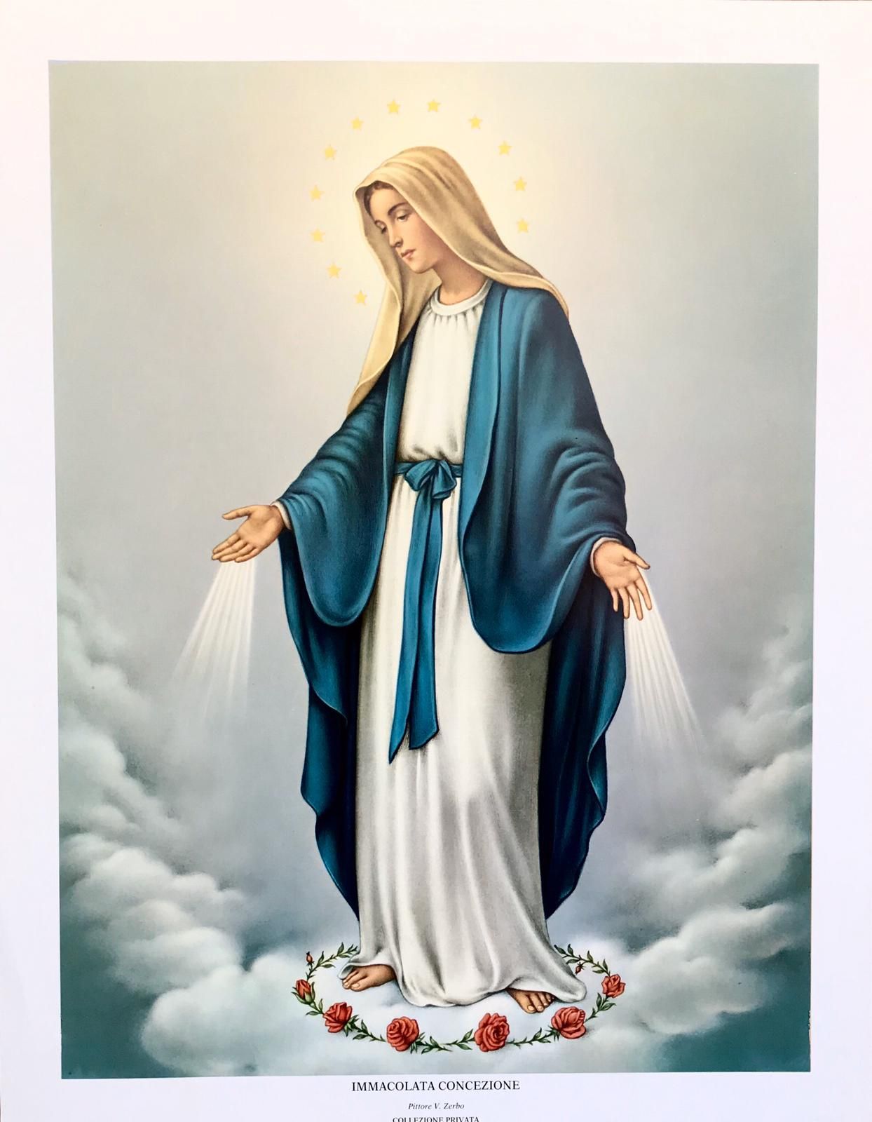 Affiche de l'Immacolata Concezione