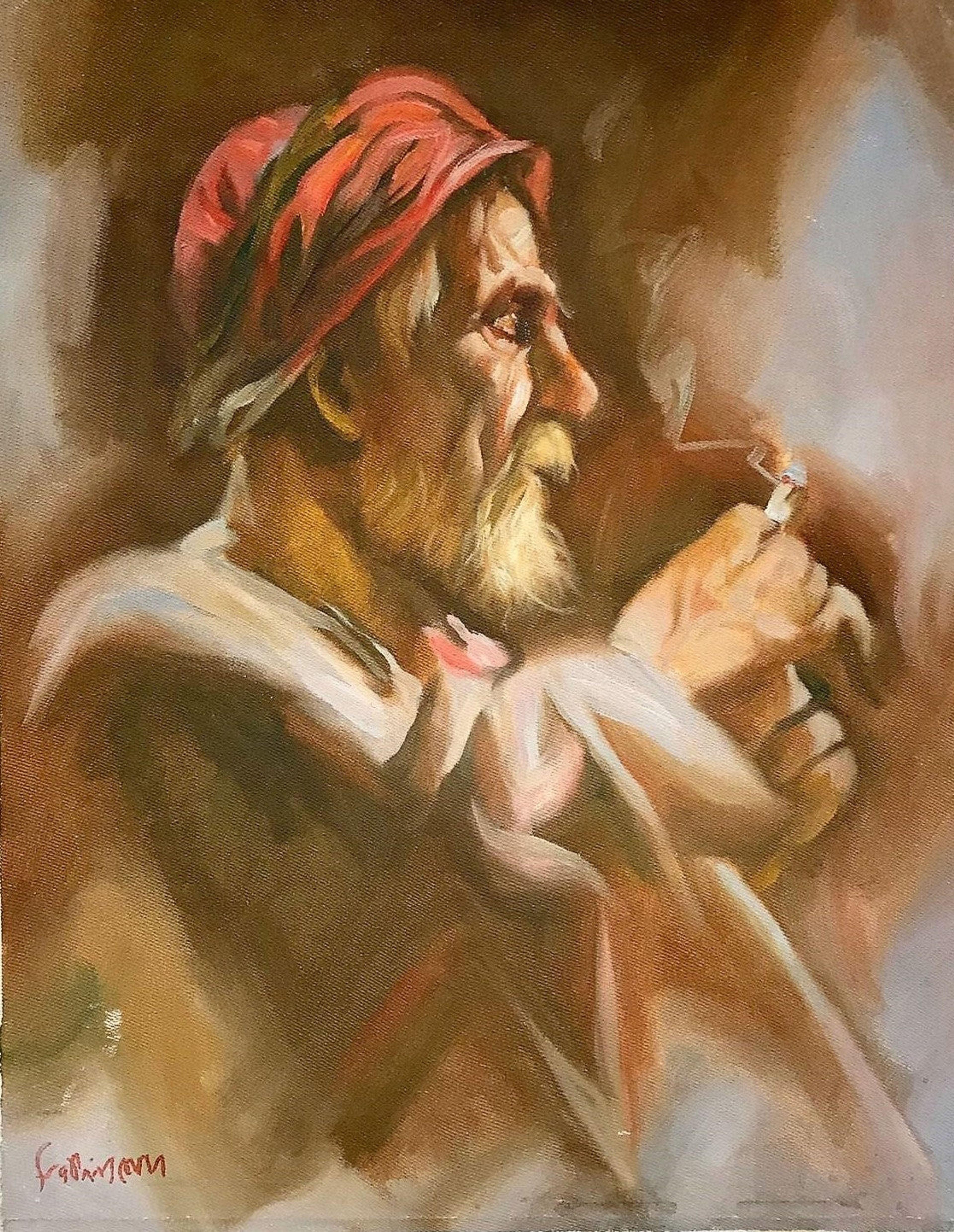 Portrait d'un vieil homme