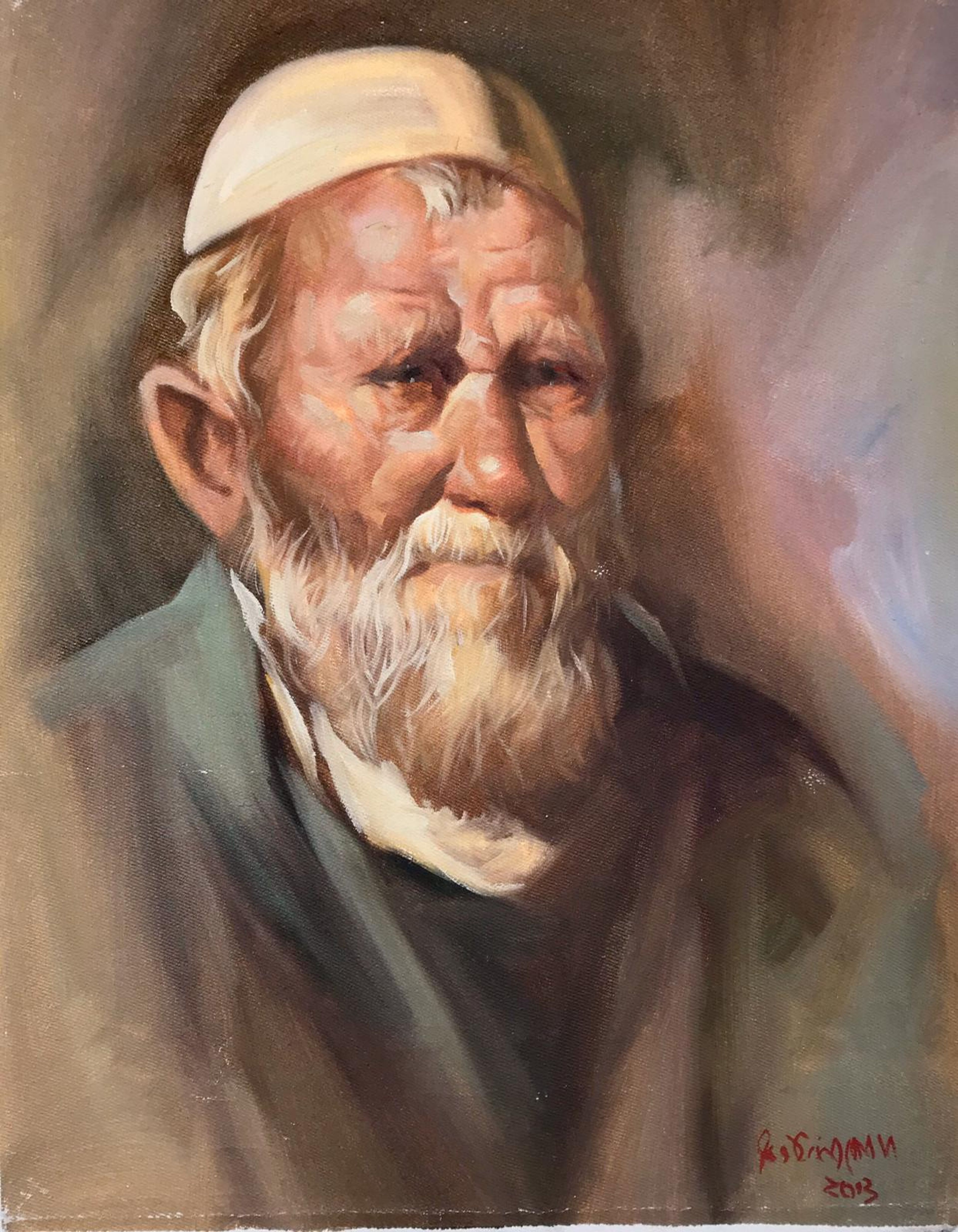 Portrait d'un vieil homme