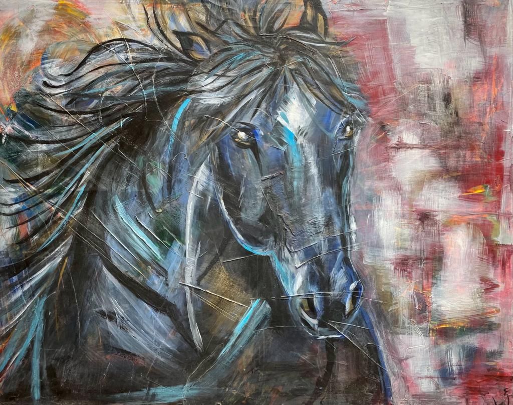 Portrait de cheval