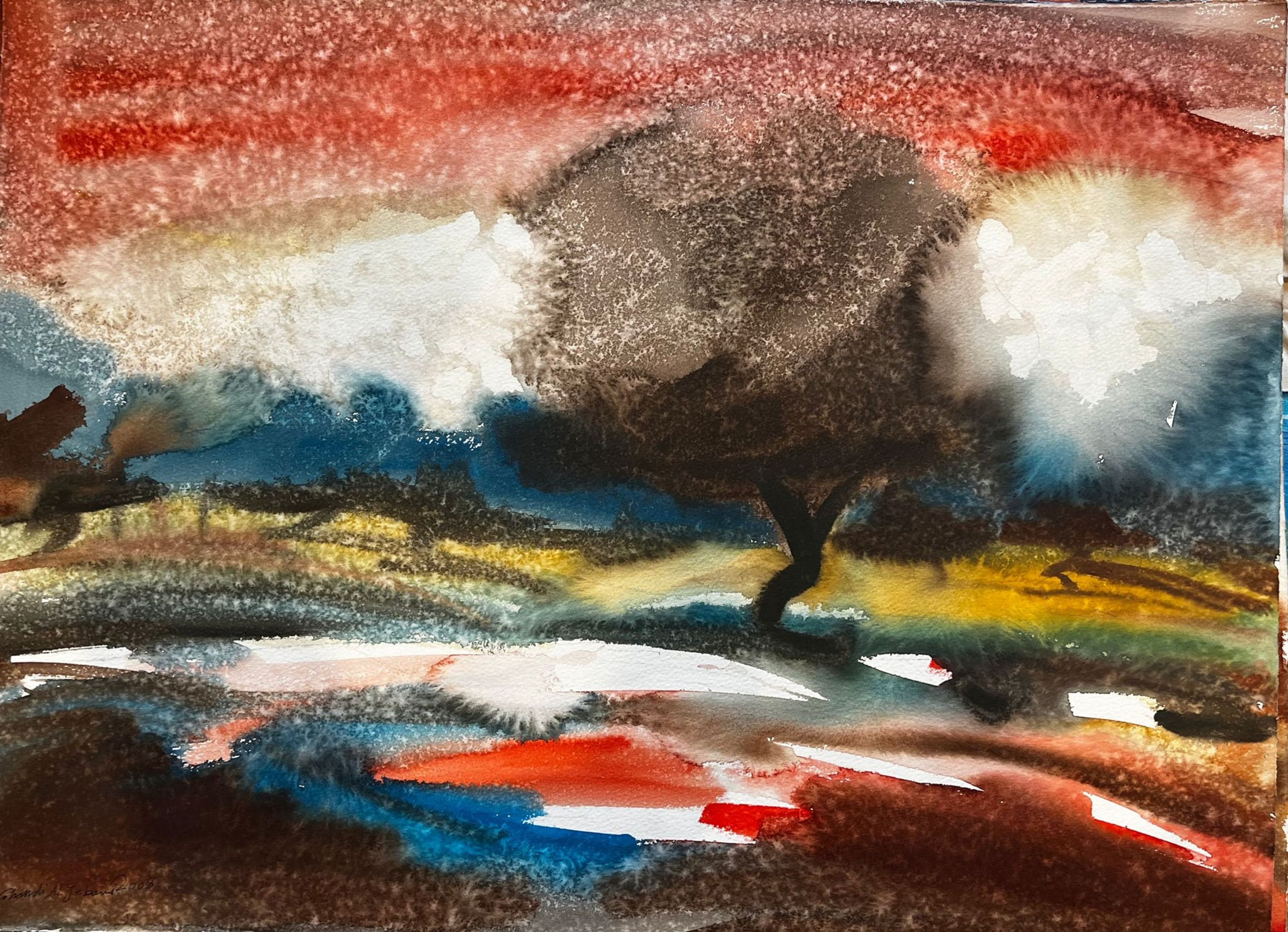 Paysage abstrait
