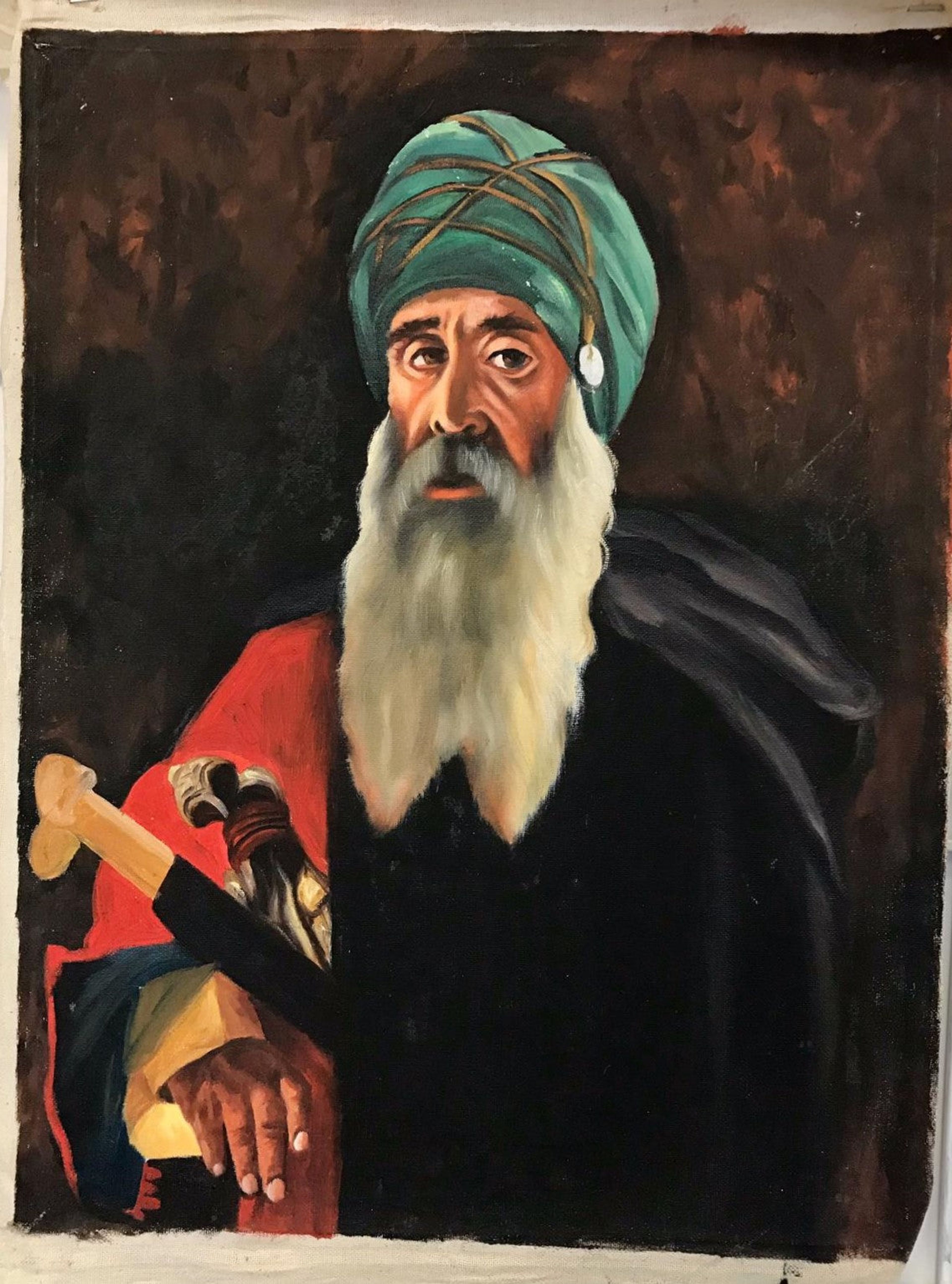 Portrait d'un vieil homme
