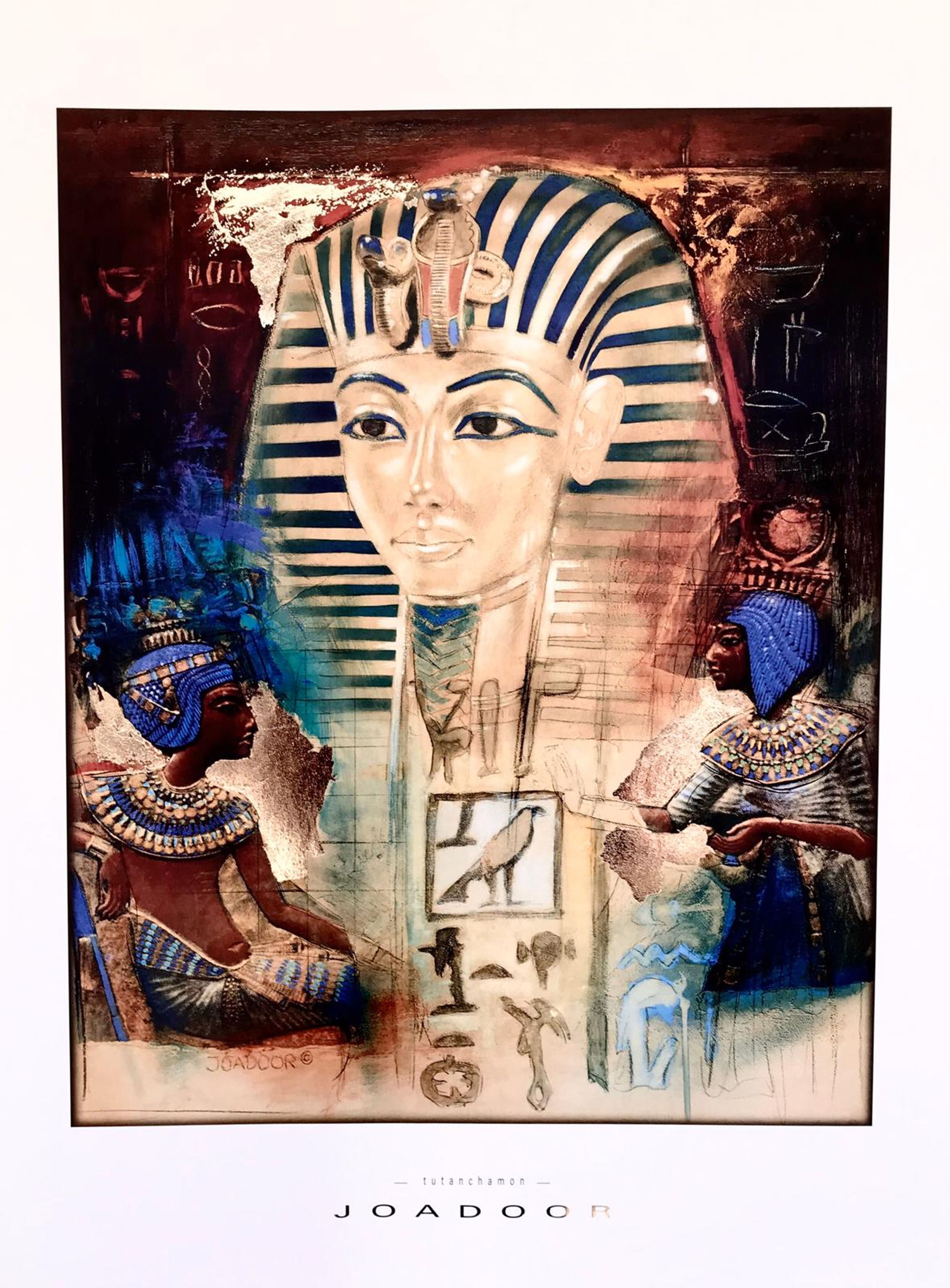 Affiche du roi Toutankhamon