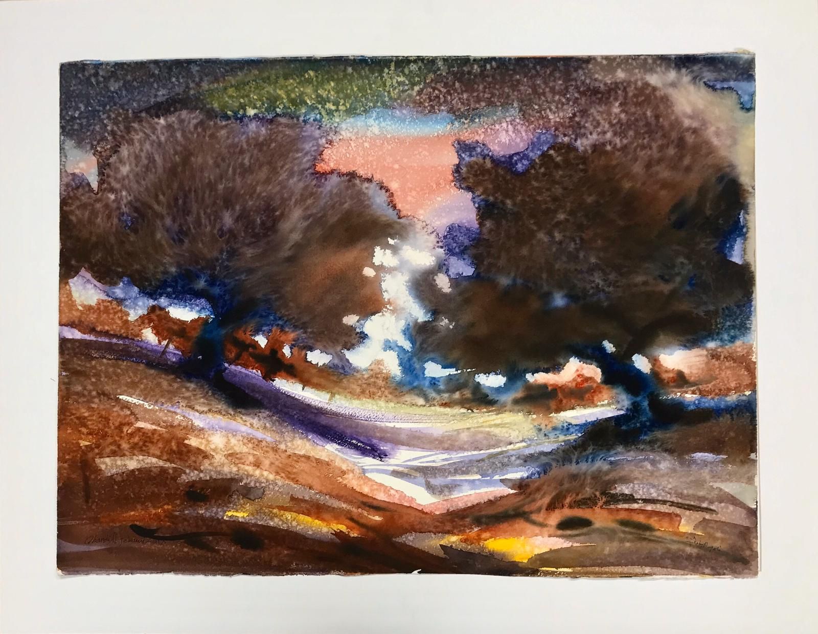 Paysage mystérieux