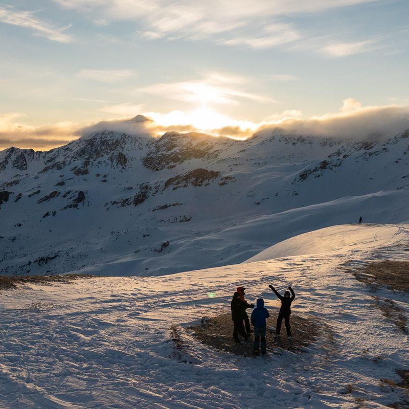 Ski touring sunrise - Accursed mountains KS-AL