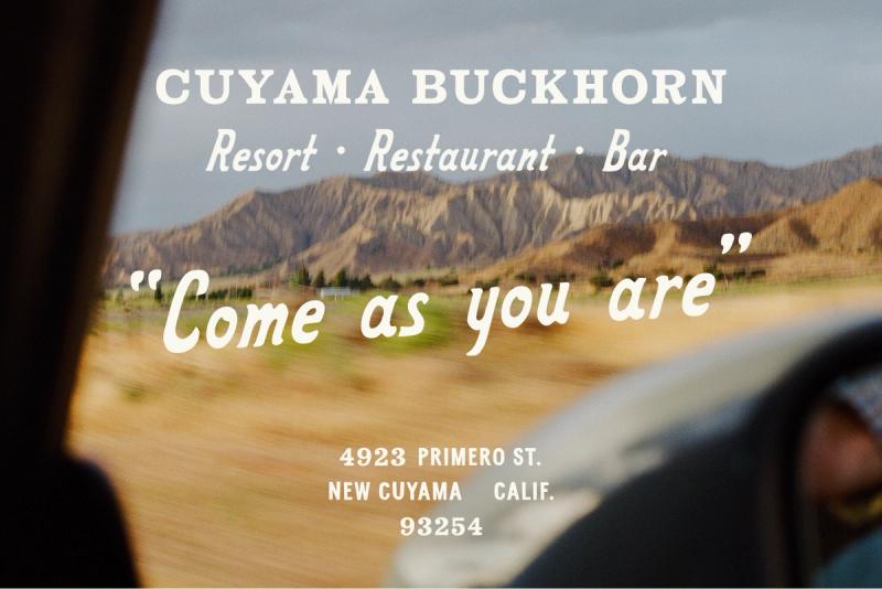 Cuyama Buckhorn postcard: Come as you are