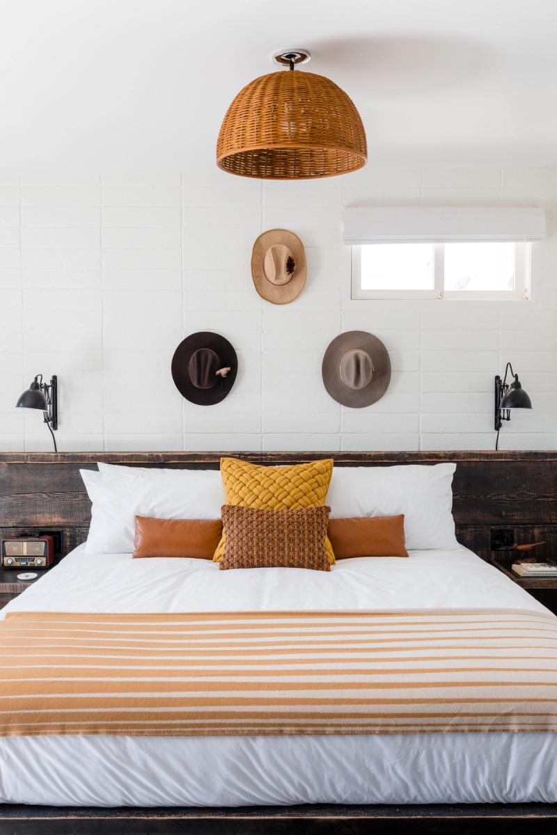 King bed in the Enchanted Suite