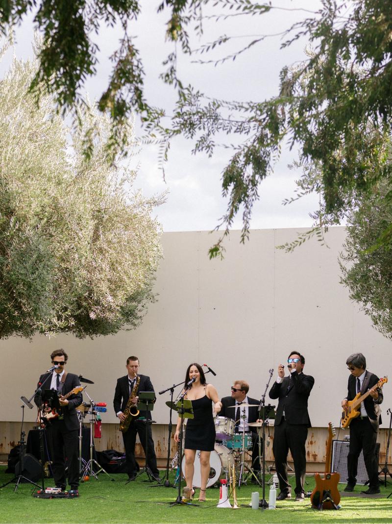 The Lawn, an open green set up for dancing