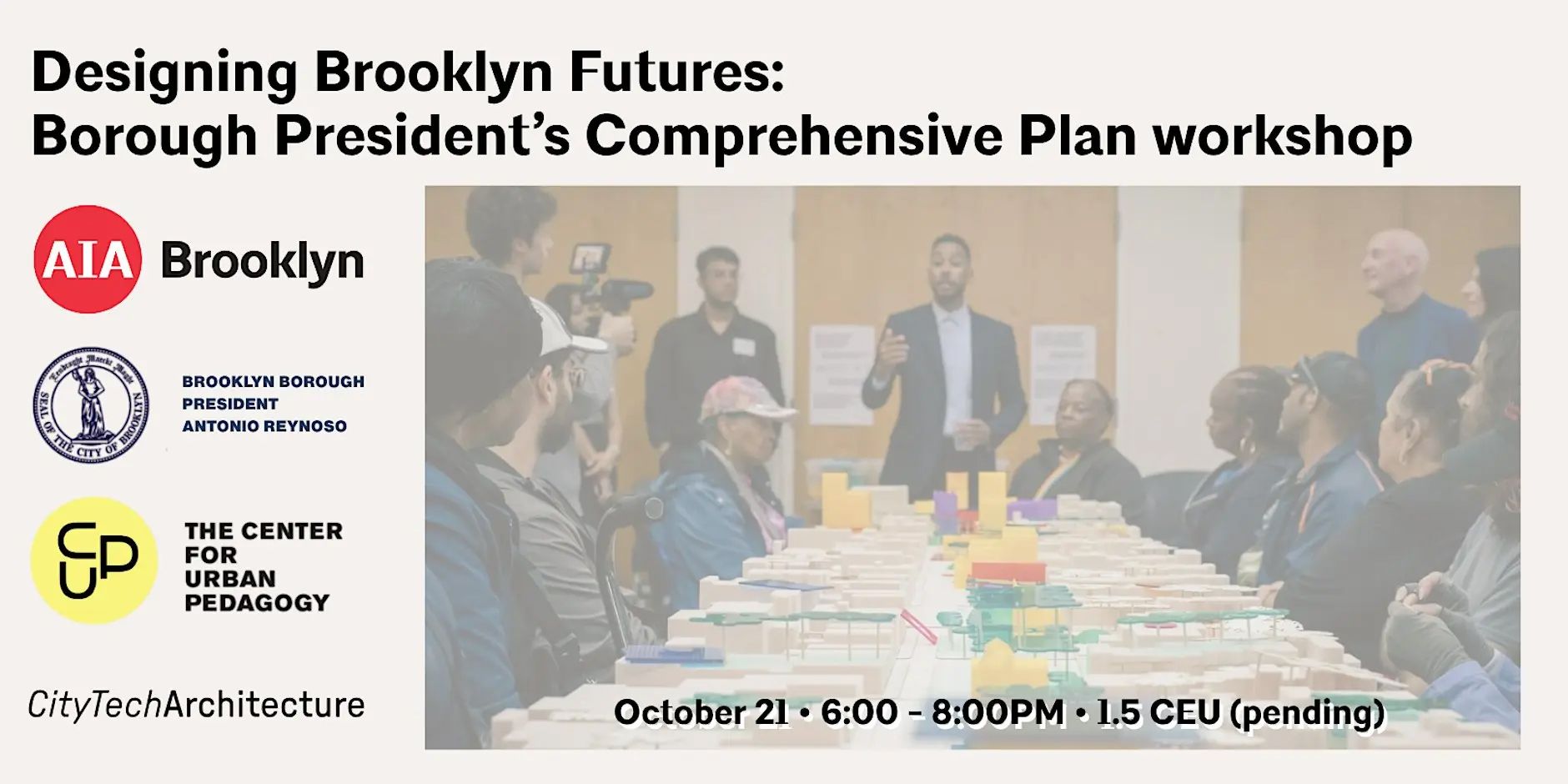 Designing Brooklyn Futures Eventbrite poster
