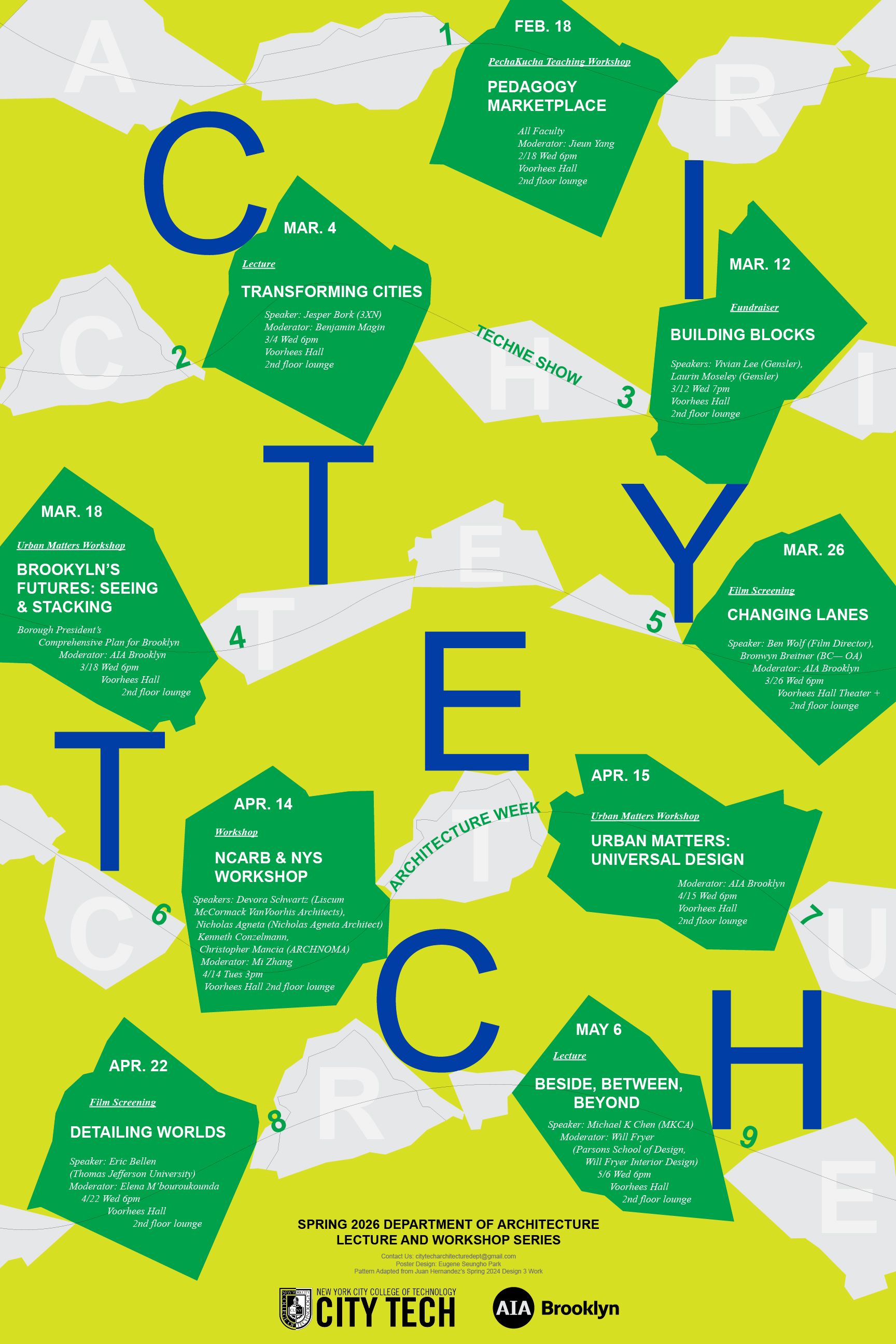 Spring 2026 Lecture and Workshop Series