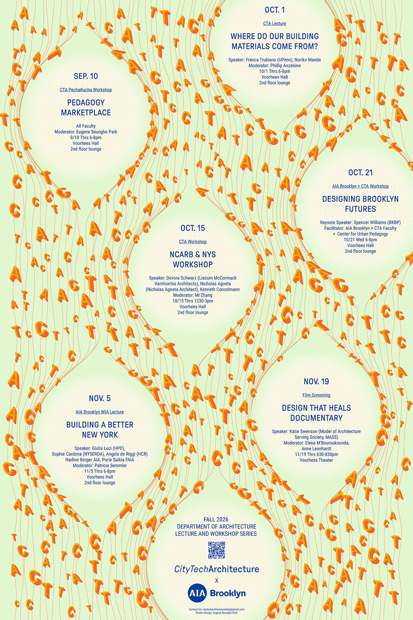 Fall 2025 Lecture and Workshop Poster