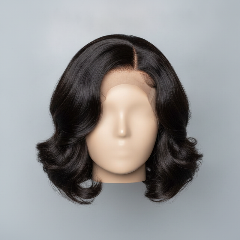 C-Part Loose Wave Glueless Wig