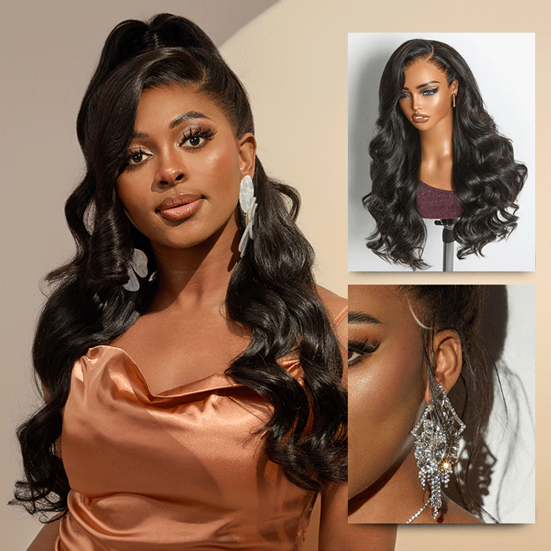 250% Density Loose Wave Lace Front Wig
