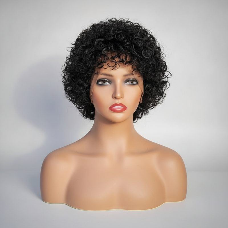 180% Density Deep Wave Glueless Frontal Wig