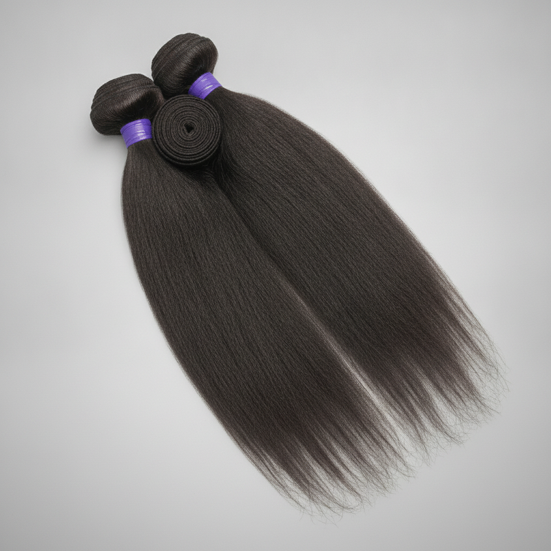 Yaki Straight Virgin Hair Bundles