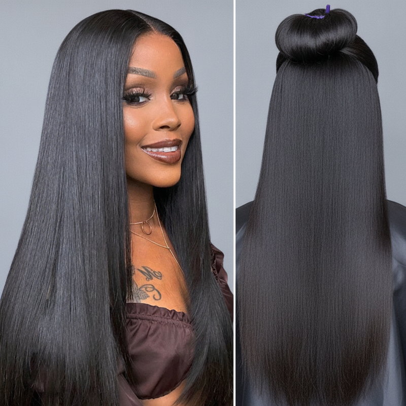Clip-In Extensions Two-Pack Multi-Texture Bundle