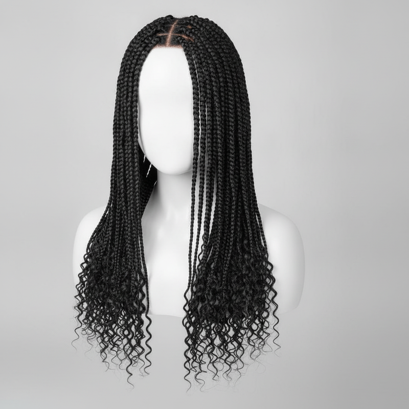 Boho Curl Drawstring Ponytail