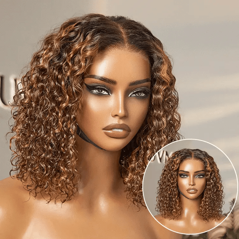 Deep Curly 5x5 Closure Wig