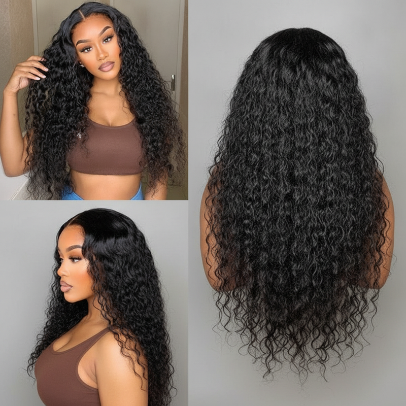 180% Density Water Wave HD Lace Frontal