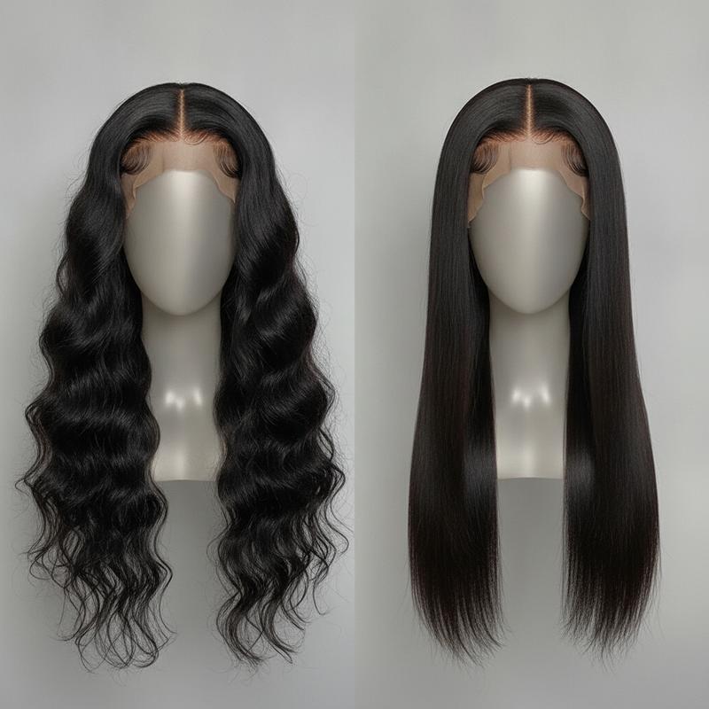 180% Density Glueless Body Wave Frontal Wig
