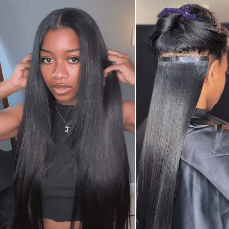 Real Human Hair Clip-In Extensions