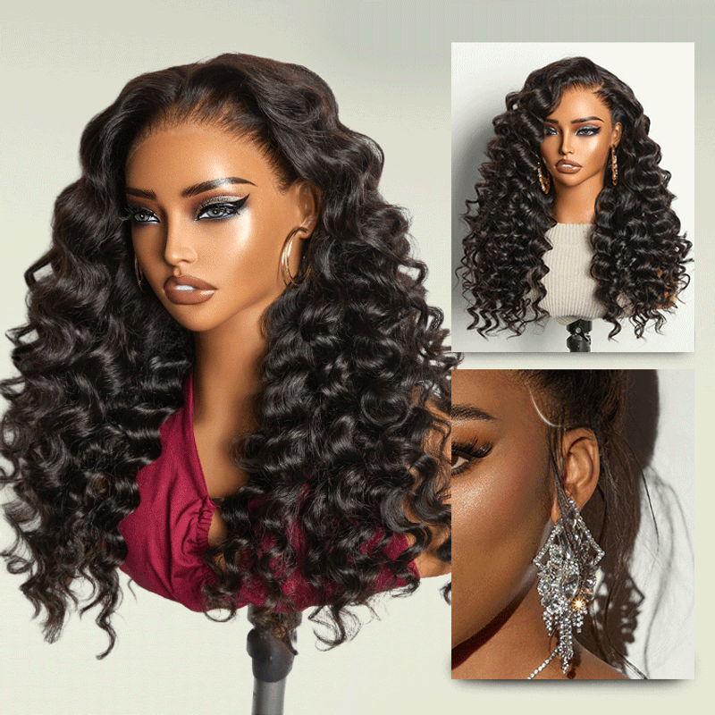 200% Density Deep Wave HD Lace Wig