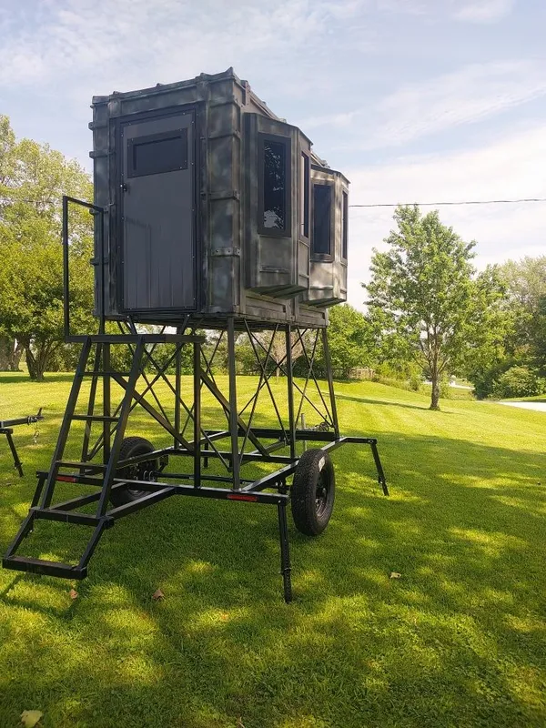 6'x9' Lodge Blind on 5' Trailer Package